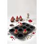 Voir la diapositive 4 : ZENKER Moule à muffins 12 empreintes 38 x 26 cm Zenker Perfect Black