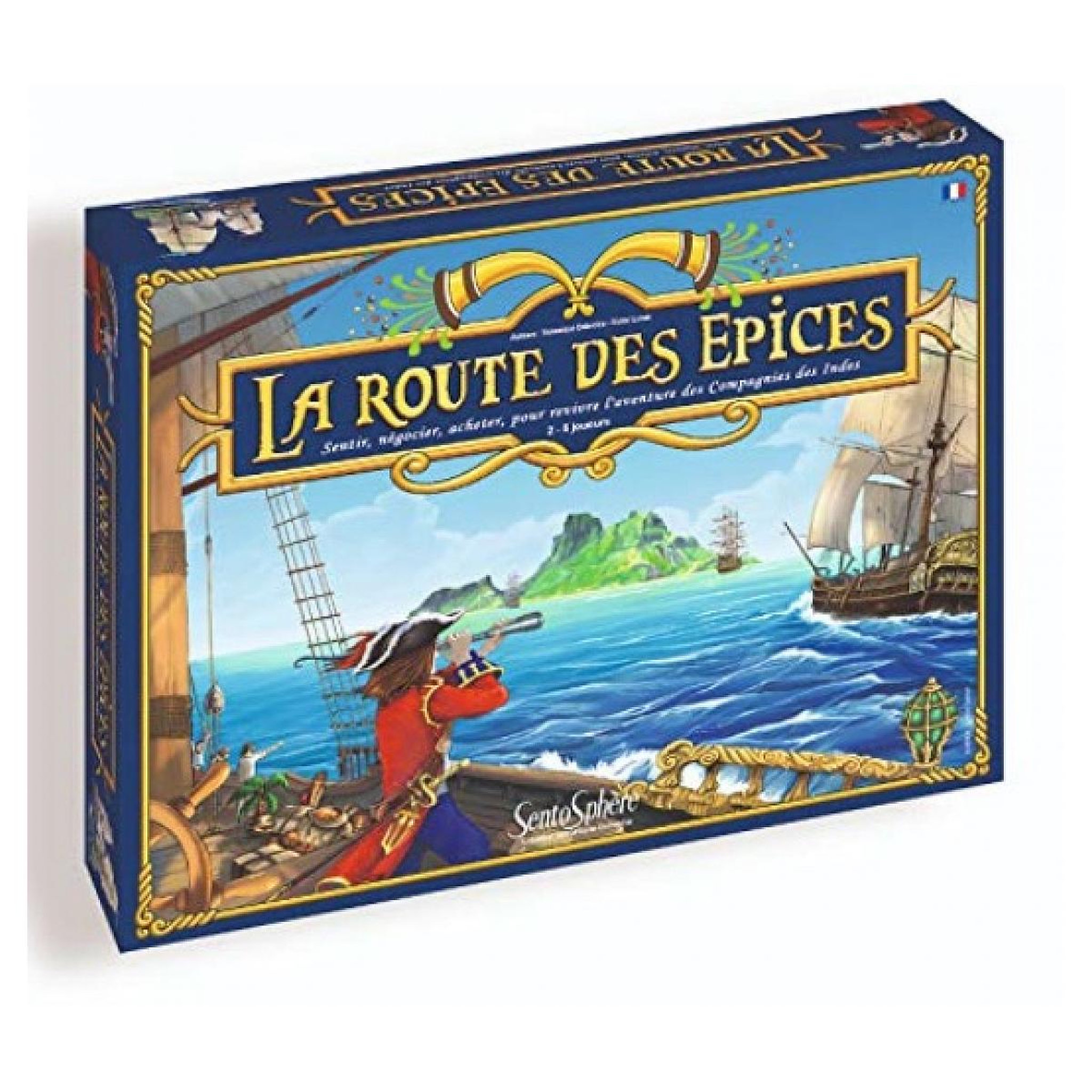 Voir la diapositive 2 : Sentosphere La route des epices Jeu de plateau olfactif