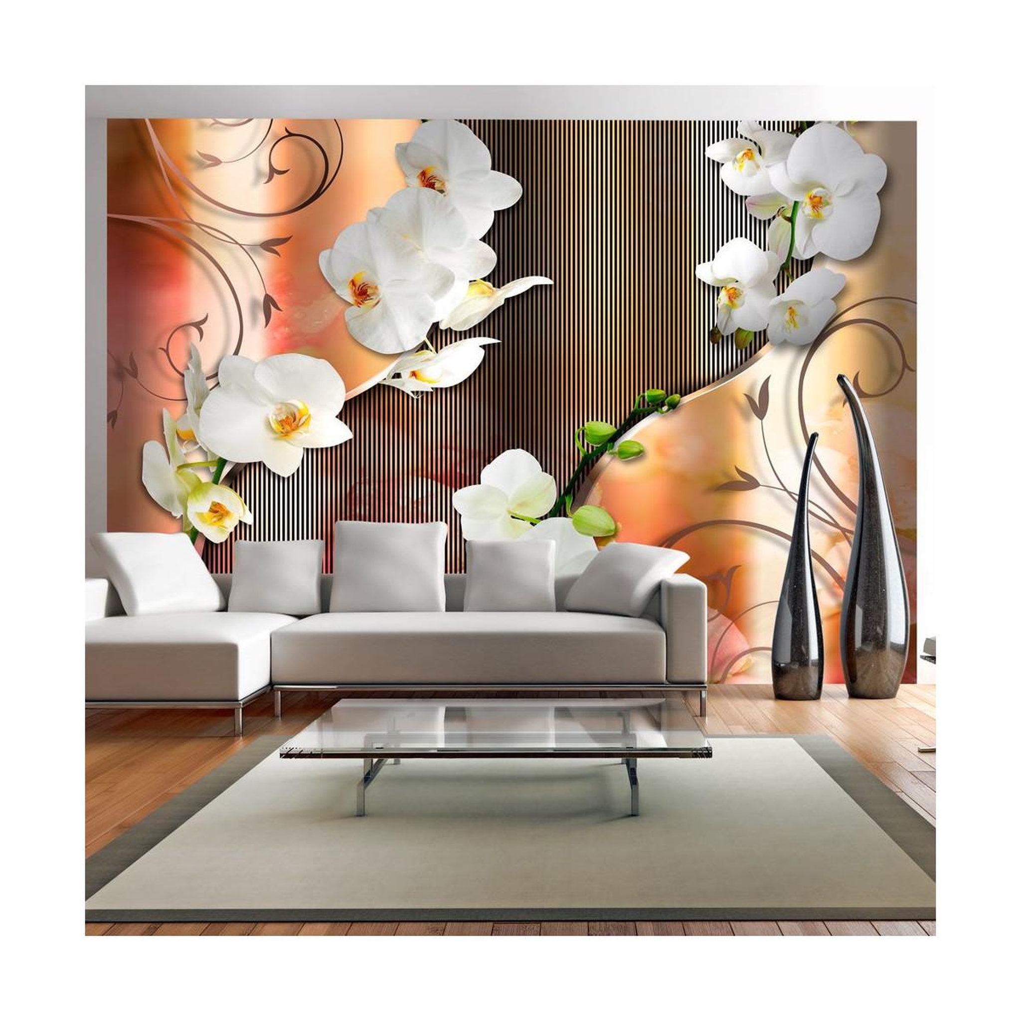 Paris Prix Papier peint  orchid. Coloris disponibles : Multicolore