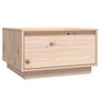 Voir la diapositive 2 : VIDAXL Table basse 55x56x32 cm Bois massif de pin