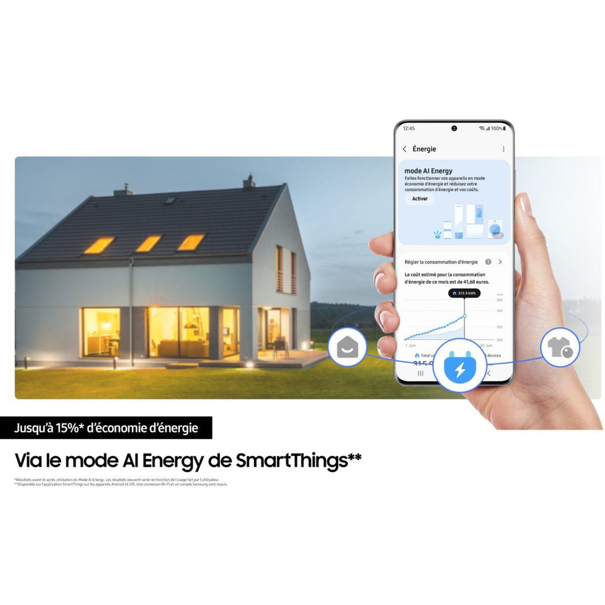 Voir la diapositive 4 : Samsung Réfrigérateur combiné rb38c600dsa