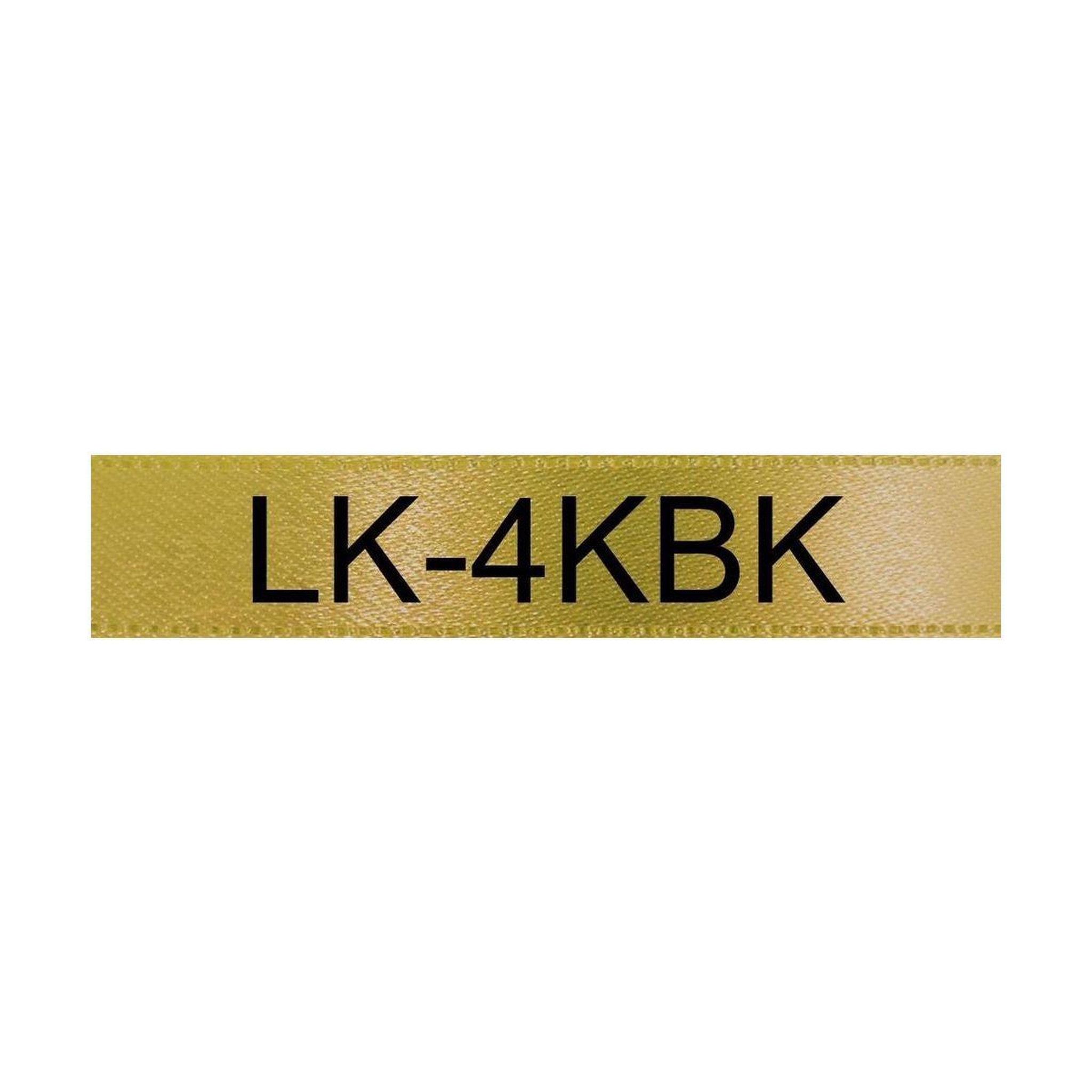 Voir la diapositive 4 : Epson Accessoire lk-4kbk noir et or 12mm sur 5m