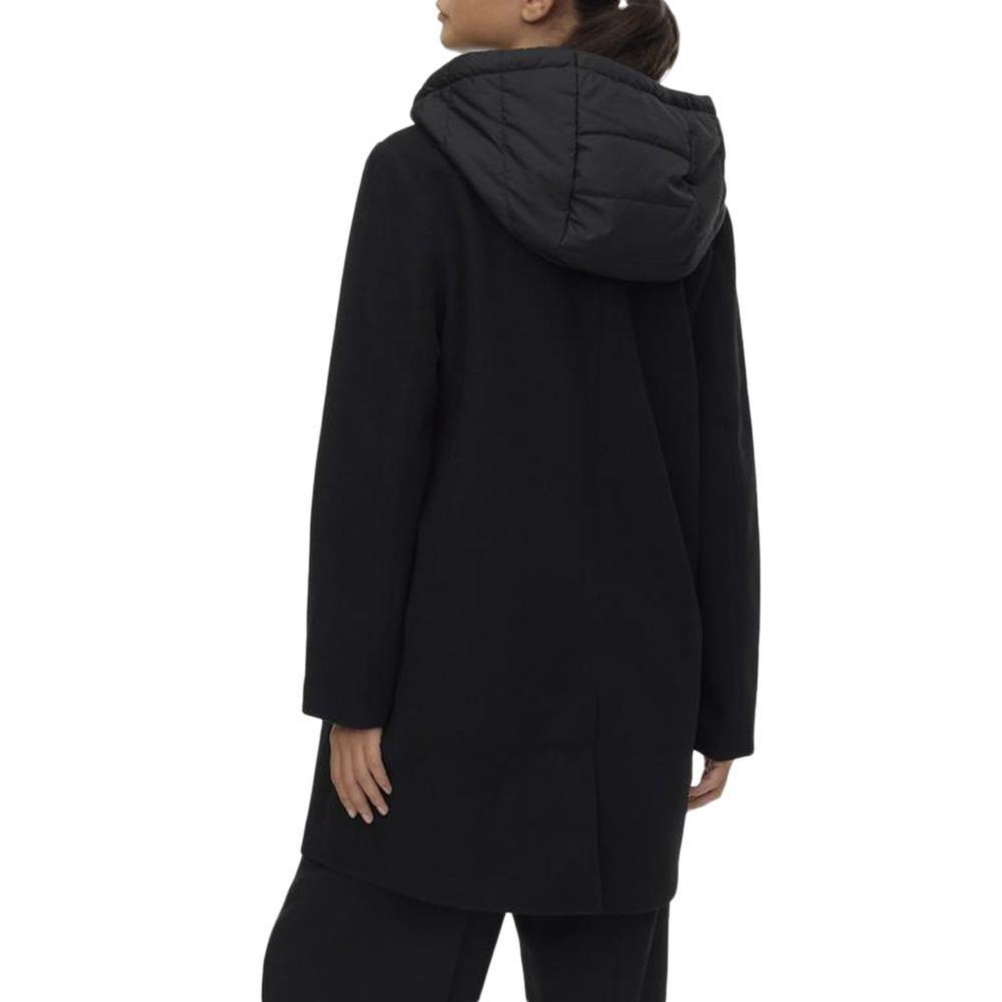 Voir la diapositive 2 : Vero Moda Manteau Noir Femme Vero Moda Grace