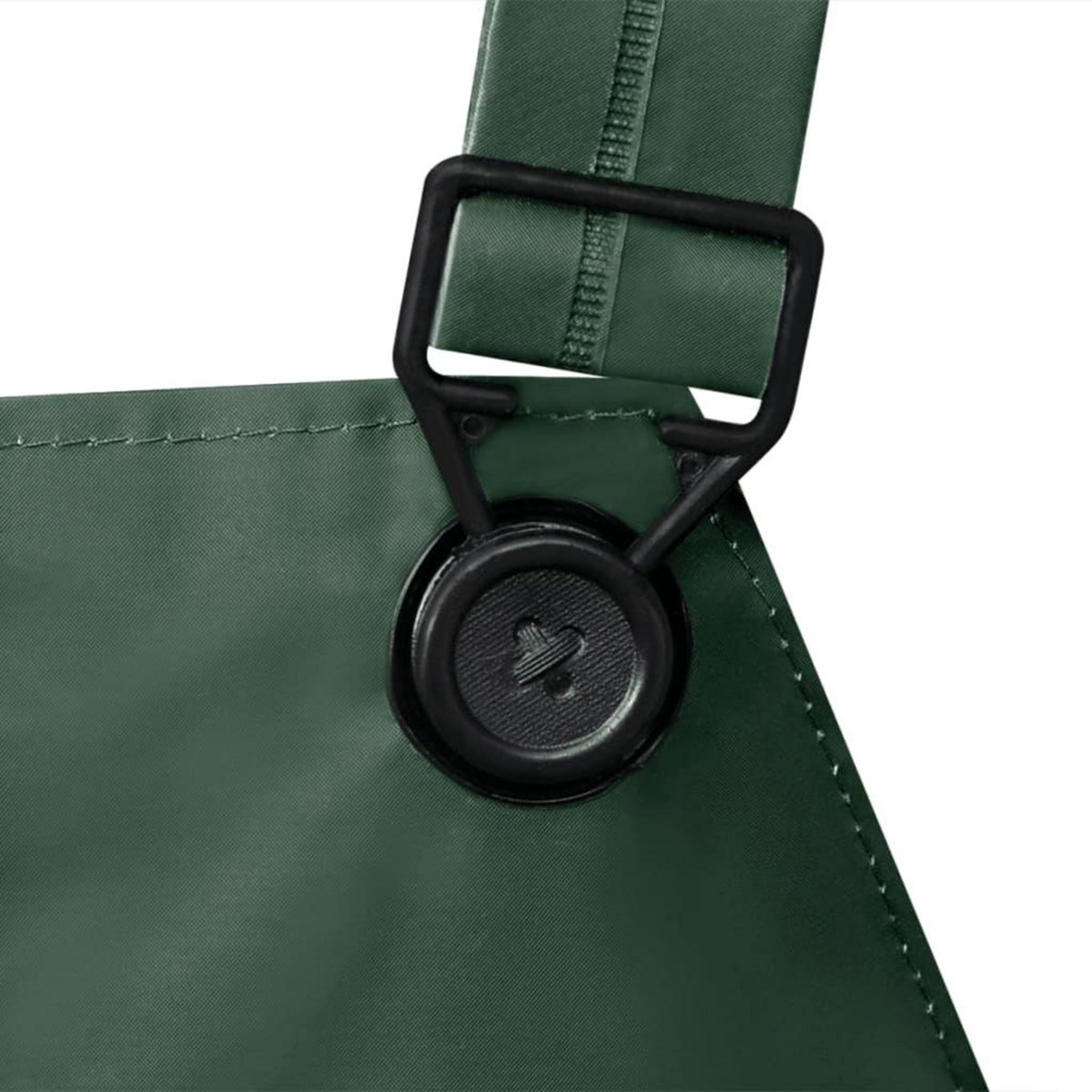 VIDAXL Combinaison de pluie impermeable 2 pcs avec capuche vert XL