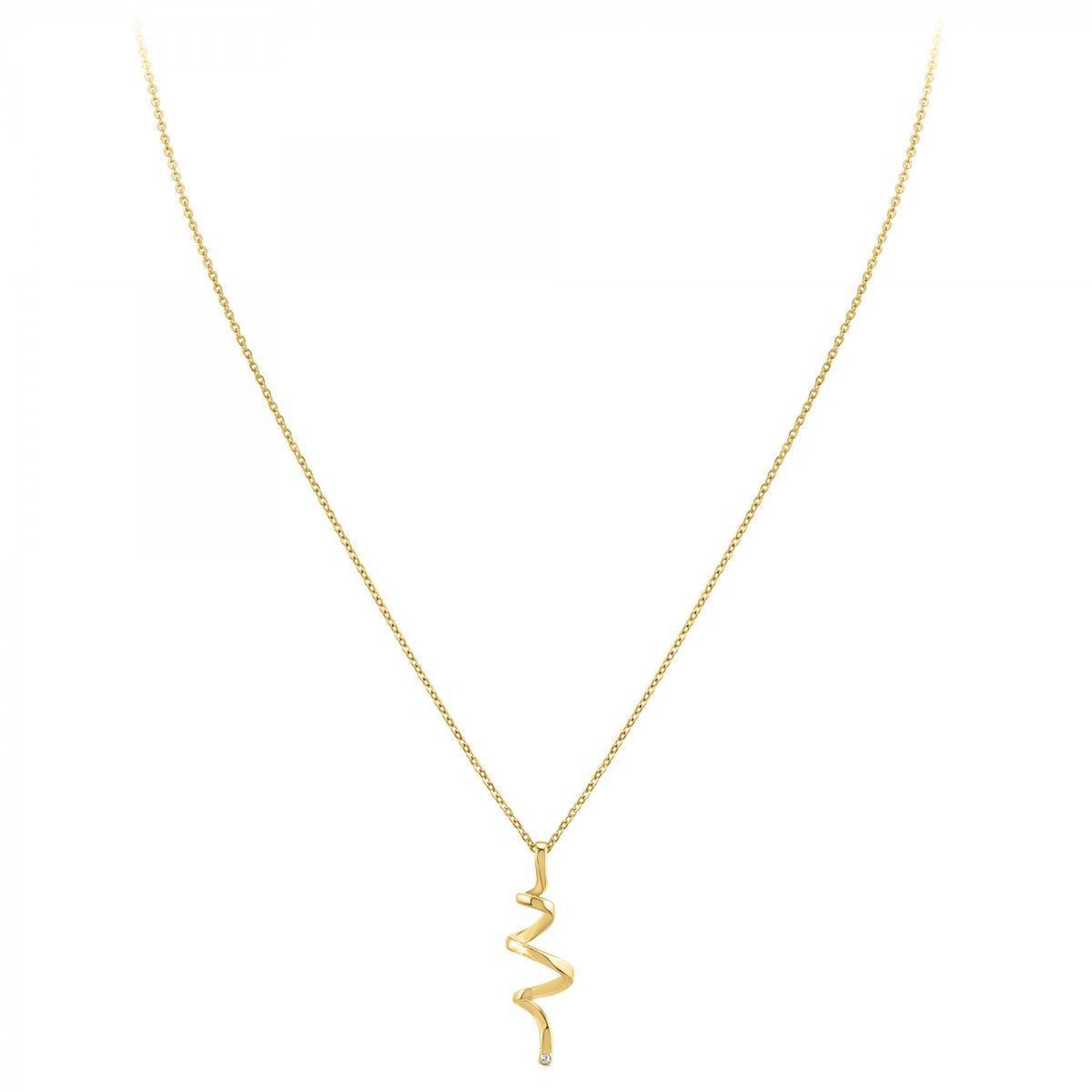 Voir la diapositive 3 : SC BOHEME Collier par SC Bohème orné d'un véritable diamant blanc