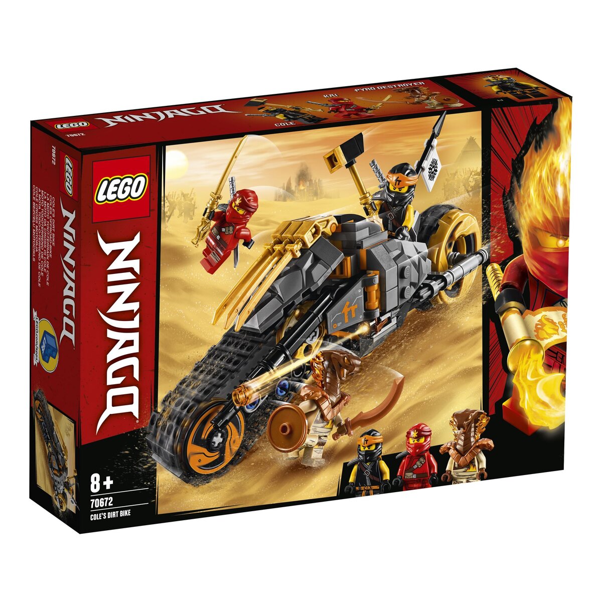 LEGO Ninjago 70672 - La moto tout-terrain de Cole