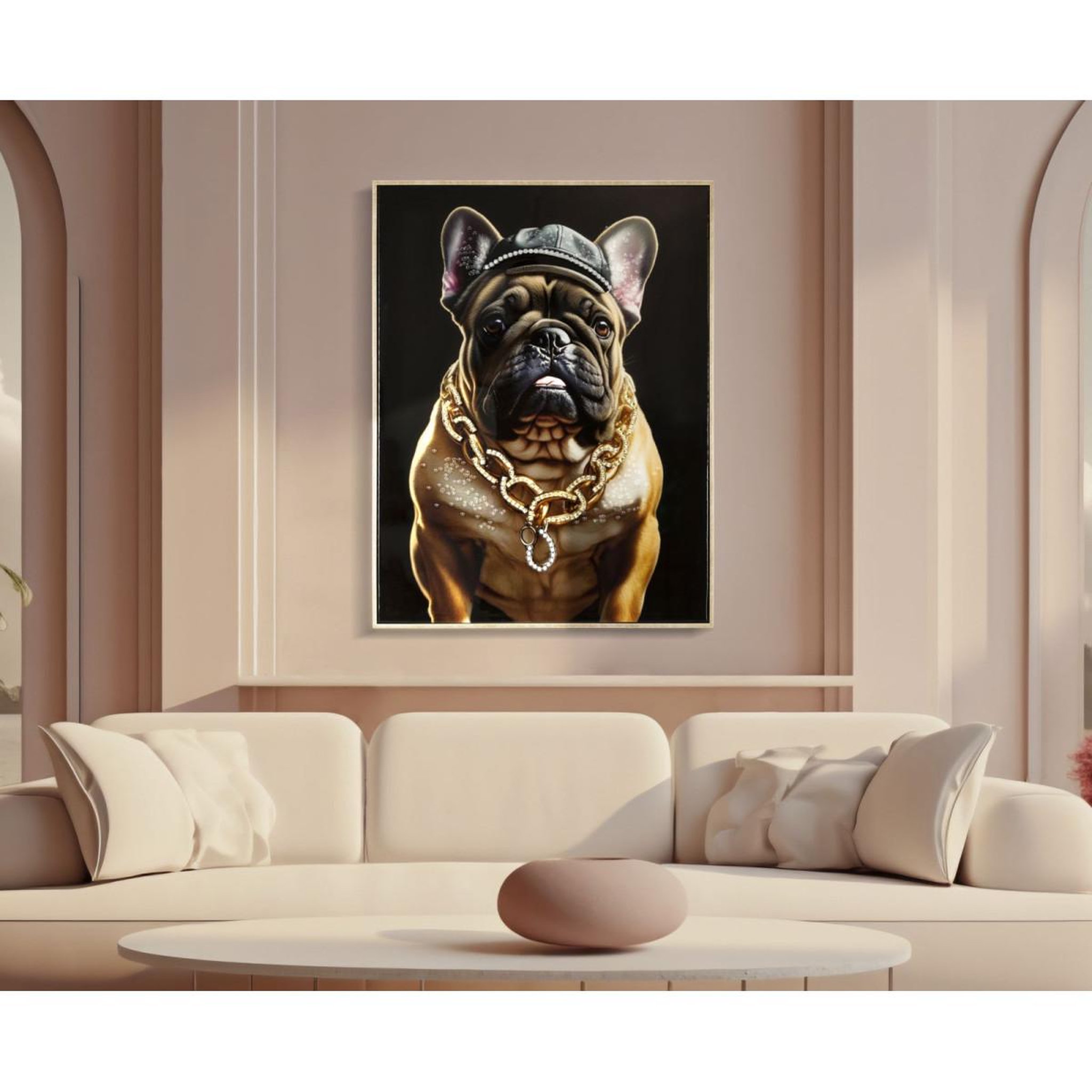 Voir la diapositive 6 : Paris Prix Tableau imprimé déco  bully  62x82cm multicolore