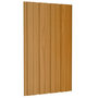 Voir la diapositive 4 : VIDAXL Panneaux de toiture 36 pcs acier galvanise naturel 80x45 cm