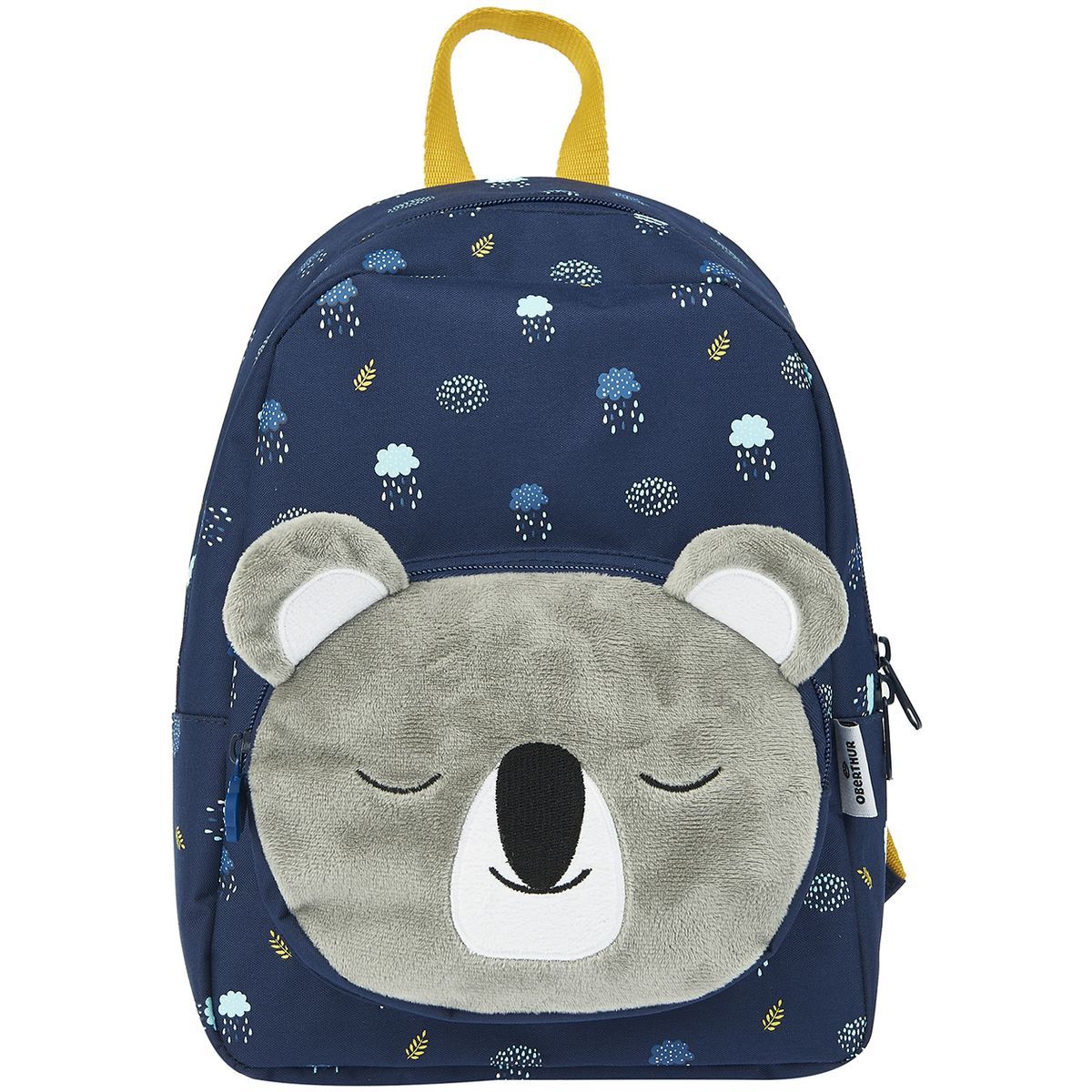Sac maternelle doudou 2D bleu OURS