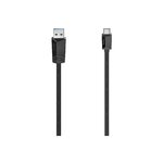 Hama Câble USB Hama 00200651 USB 3.2 Gen 1 USB C vers USB A 0,75 m Noir