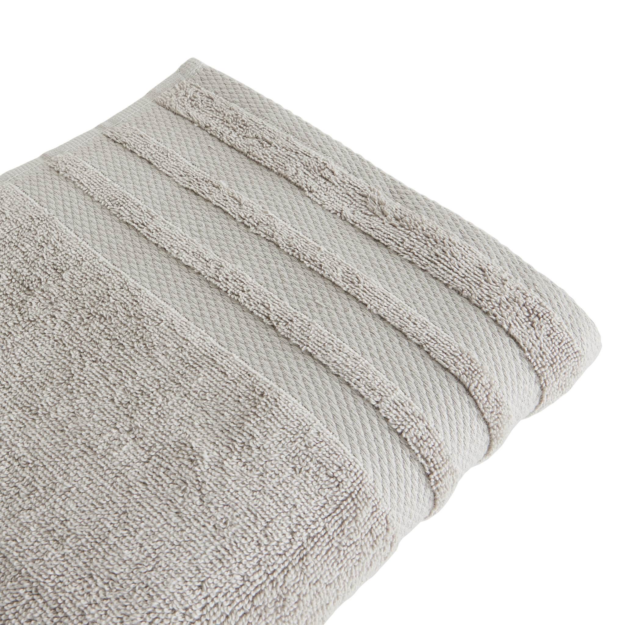 Voir la diapositive 3 : ACTUEL Serviette de toilette unie en coton 500 g/m²