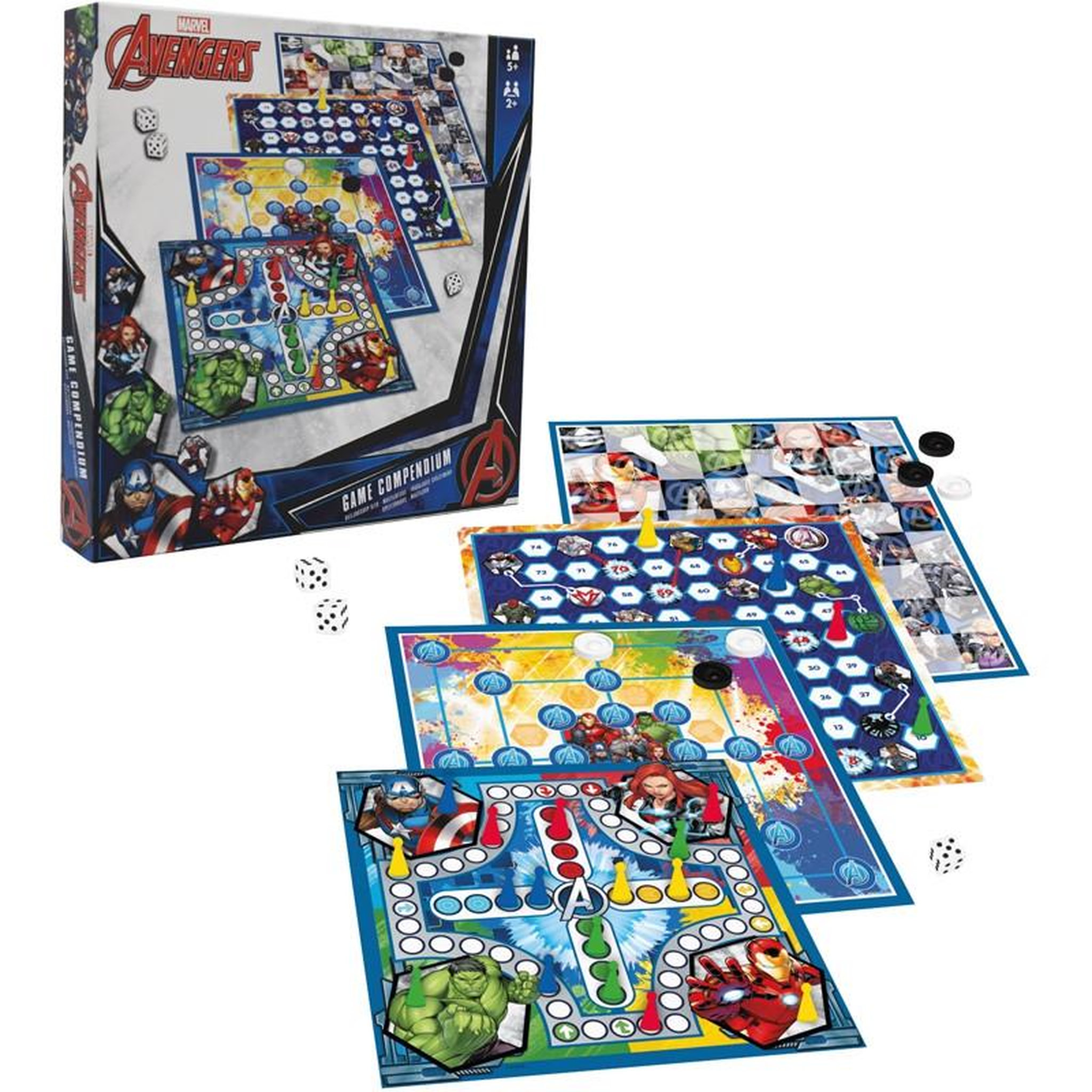 Voir la diapositive 2 : France Cartes MULTIJEUX AVENGERS FRANCE CARTES BRE130014157
