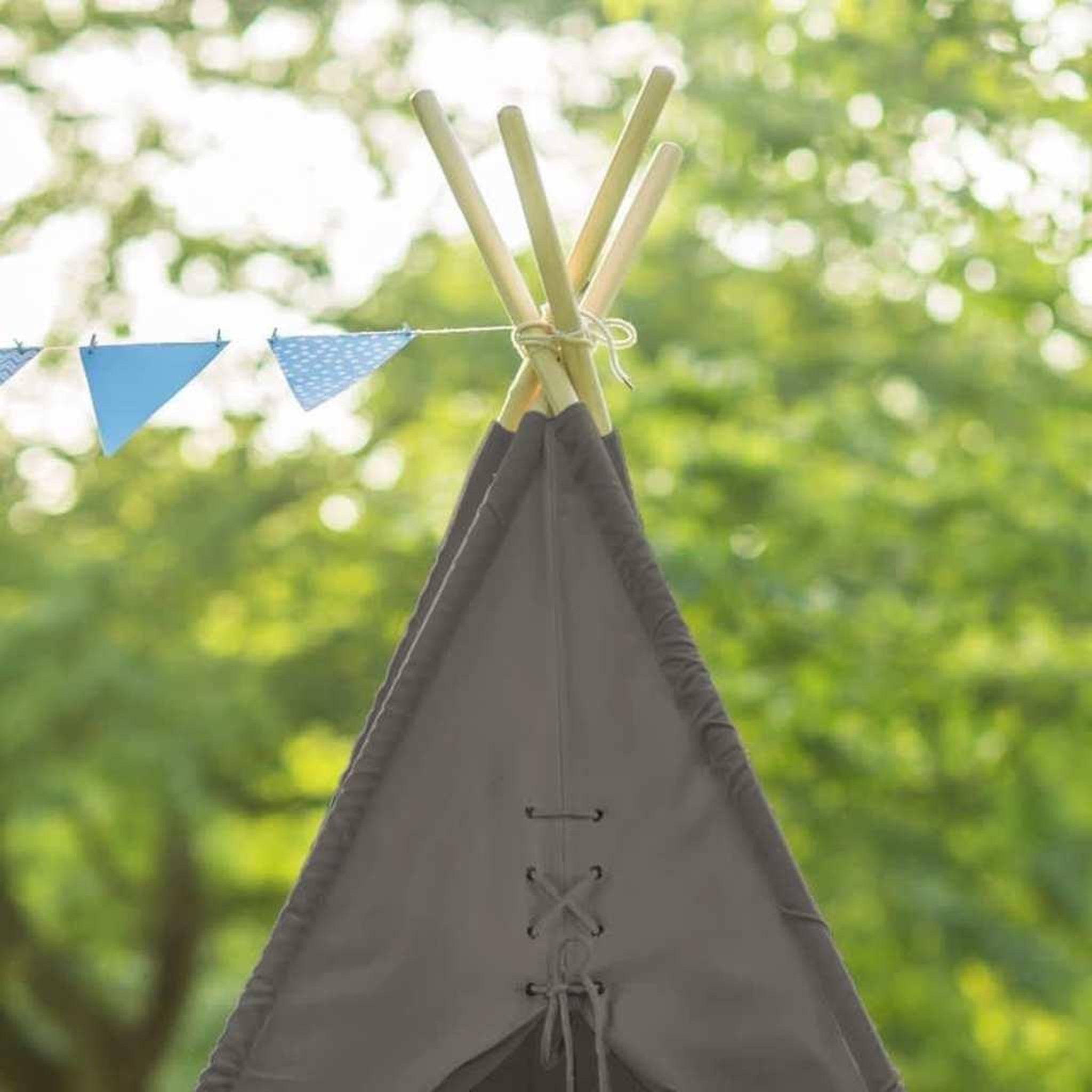 Voir la diapositive 5 : Sunny Sunny Tente de jeu avec fenetres Alba Gris