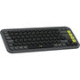 Voir la diapositive 1 : Logitech Clavier sans fil Pop Icon Graphite