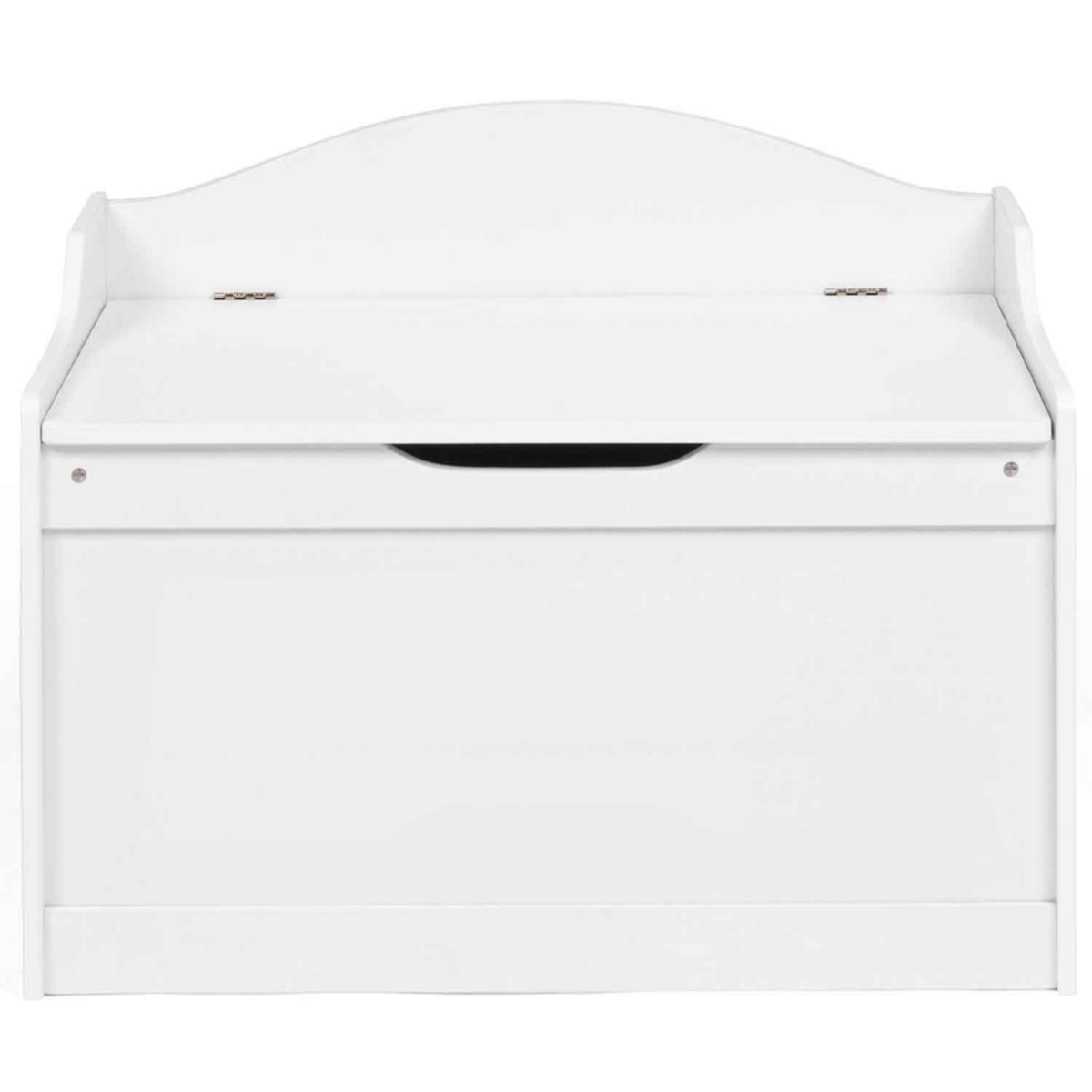 ID MARKET Banc coffre de rangement enfant MATEO en bois blanc