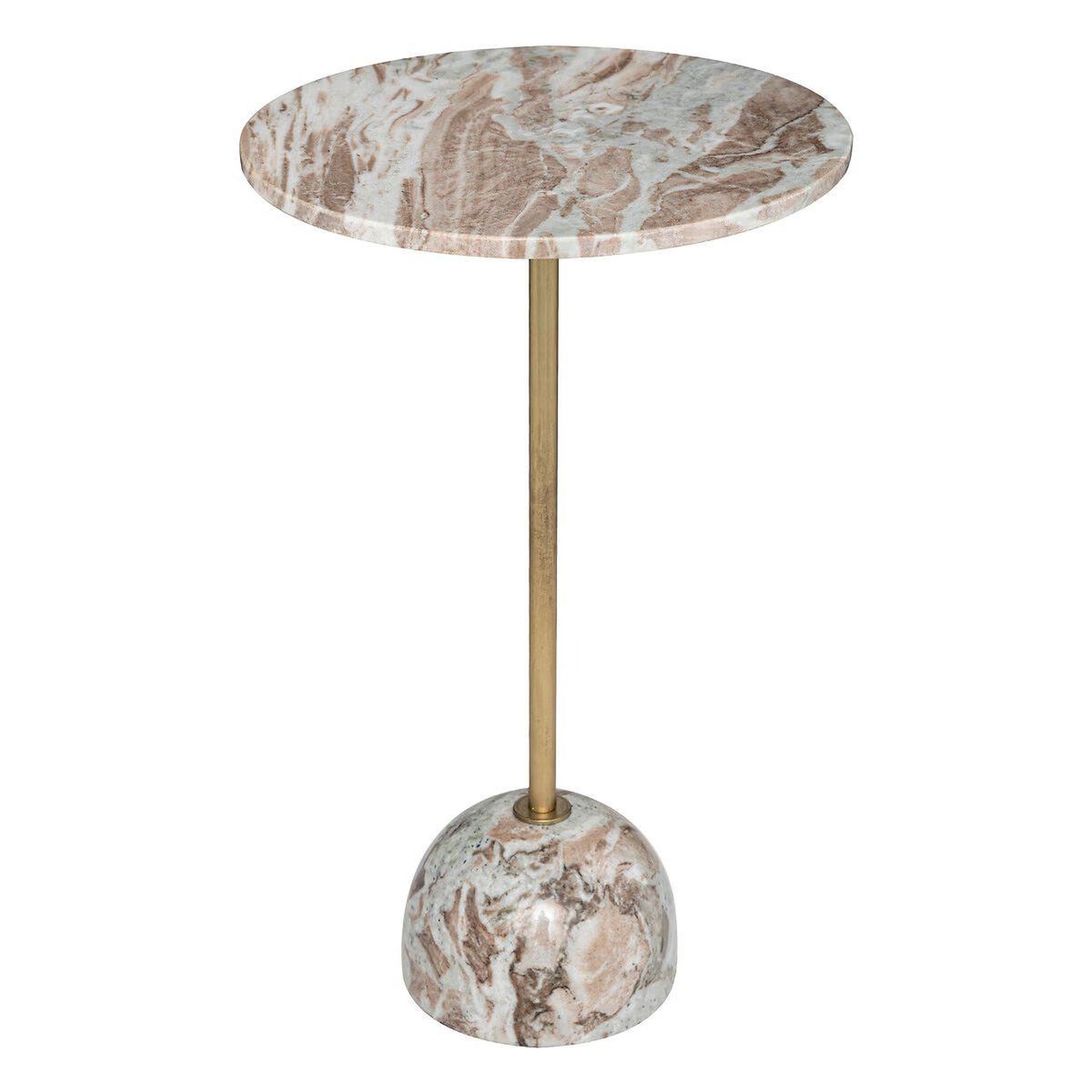 ATMOSPHERA Table à café en marbre  nema  58cm beige