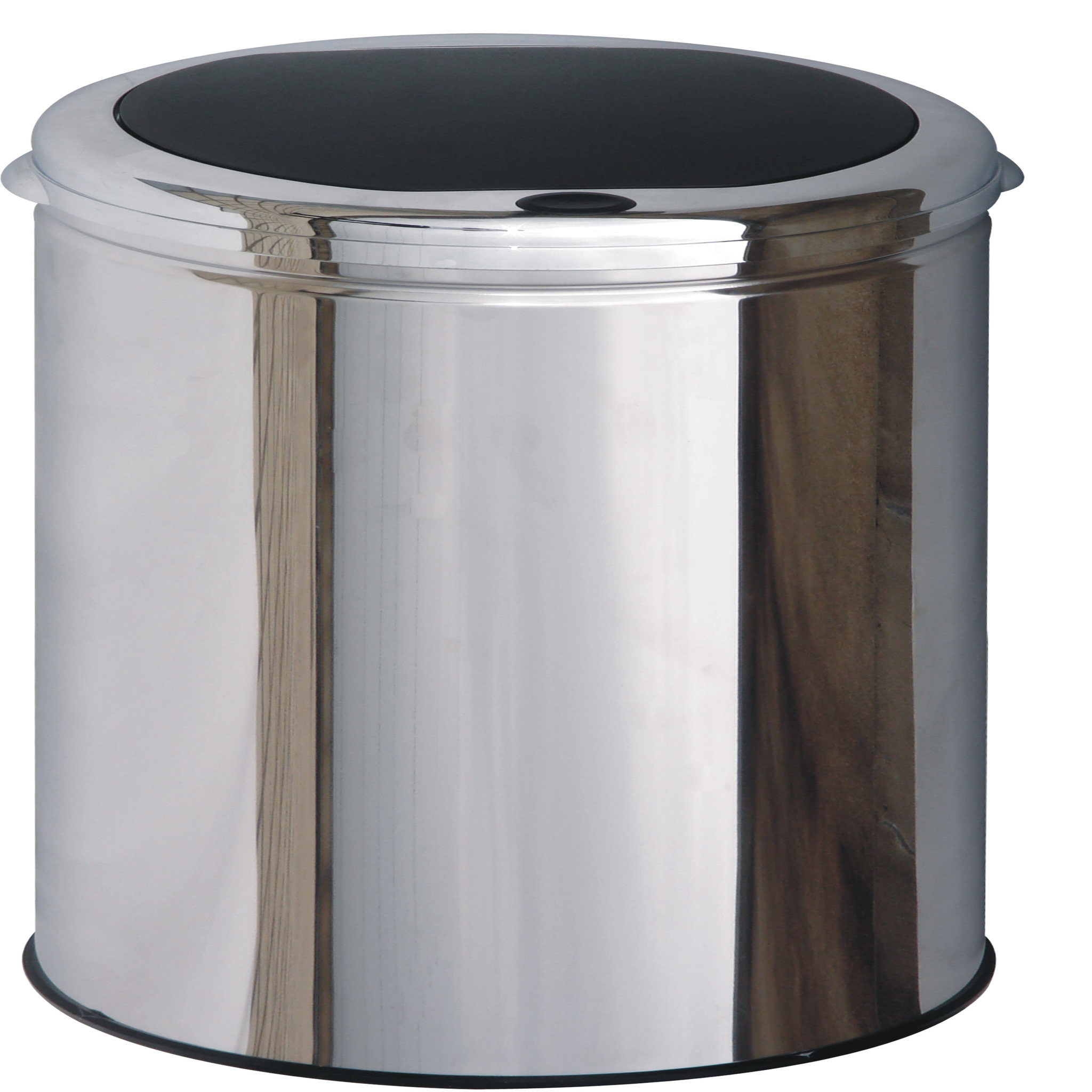 Voir la diapositive 1 : KITCHEN MOVE Poubelle One Touch 42L Chrome TOKYO