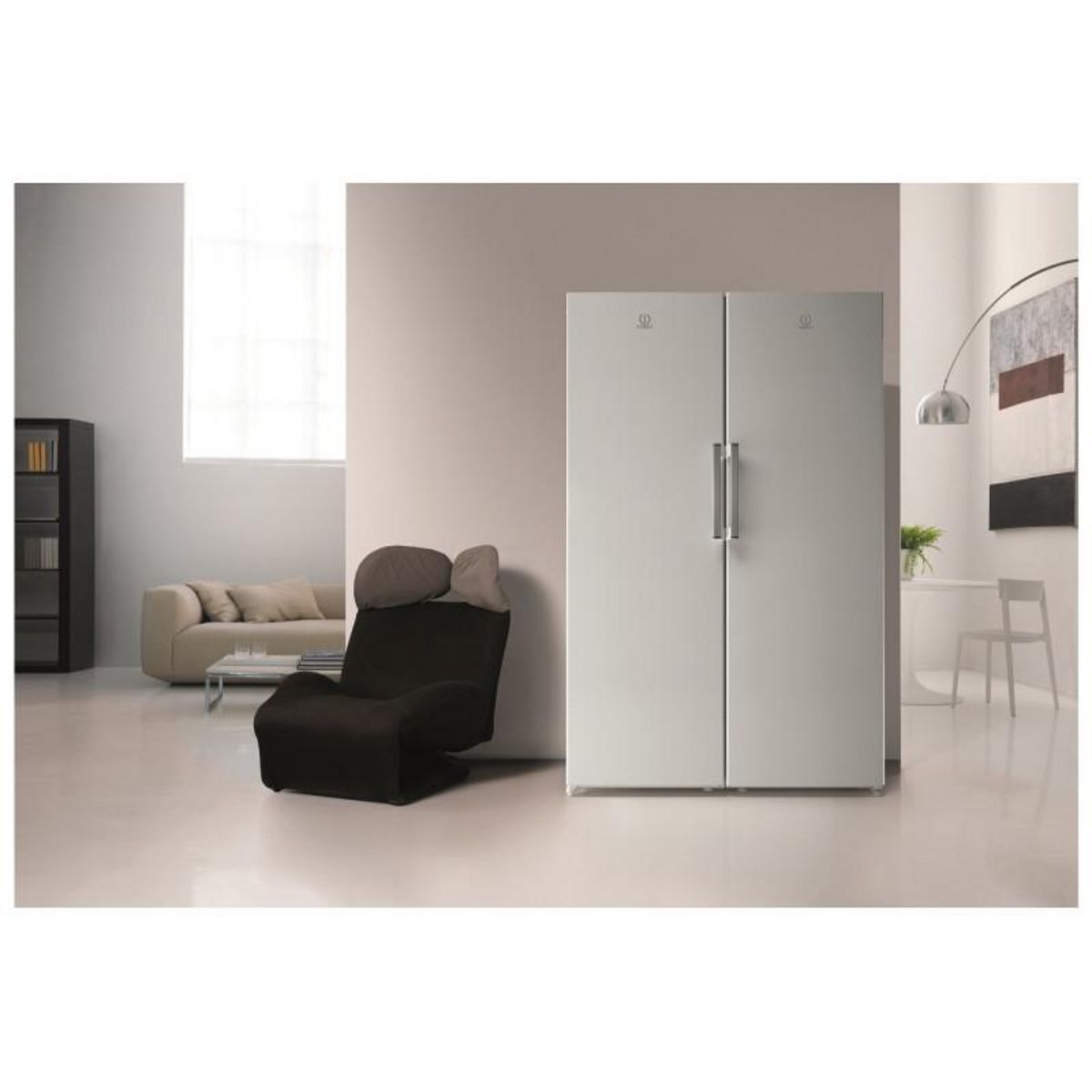 Indesit Réfrigérateur 1 porte 60cm 263l blanc - SI42W