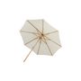 Voir la diapositive 4 : Paris Prix Parasol en Bambou  Cerox  270cm Blanc
