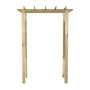 Voir la diapositive 3 : VIDAXL Arche pour rosiers 150 x 60 x 204 cm bois impregne
