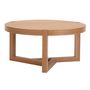 Voir la diapositive 1 : Paris Prix Table Basse Design  Brentwood  82cm Chêne