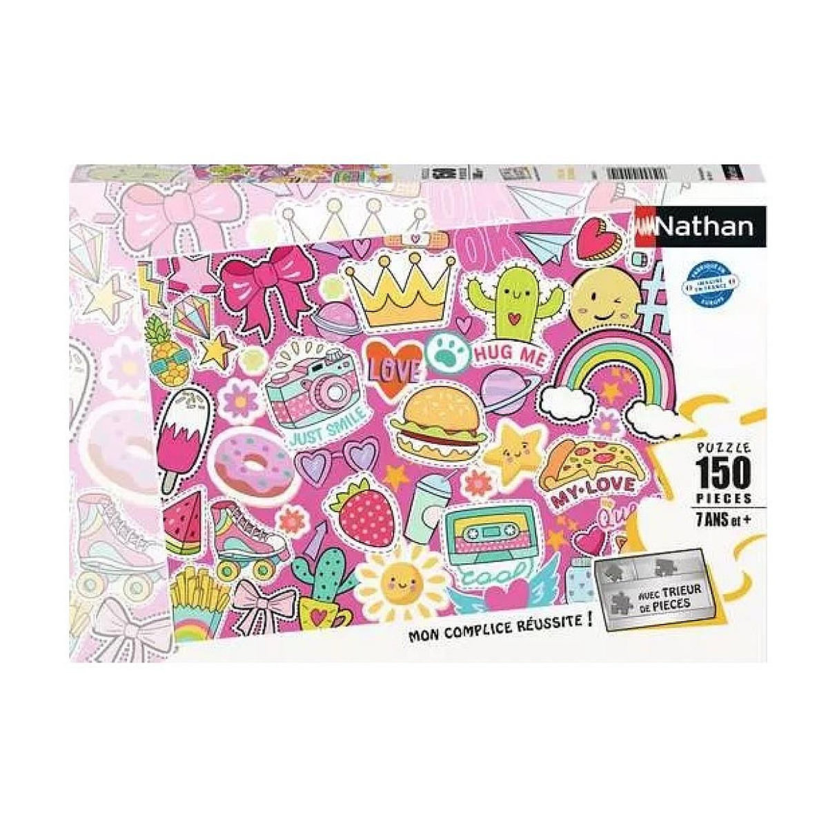 Nathan Nathan puzzle 150 p  Pop, Fun and Stickers