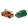 Voir la diapositive 2 : HASBRO Transformers Bombshock & Growl War for Cybertron Earthrise Micromasters Décor