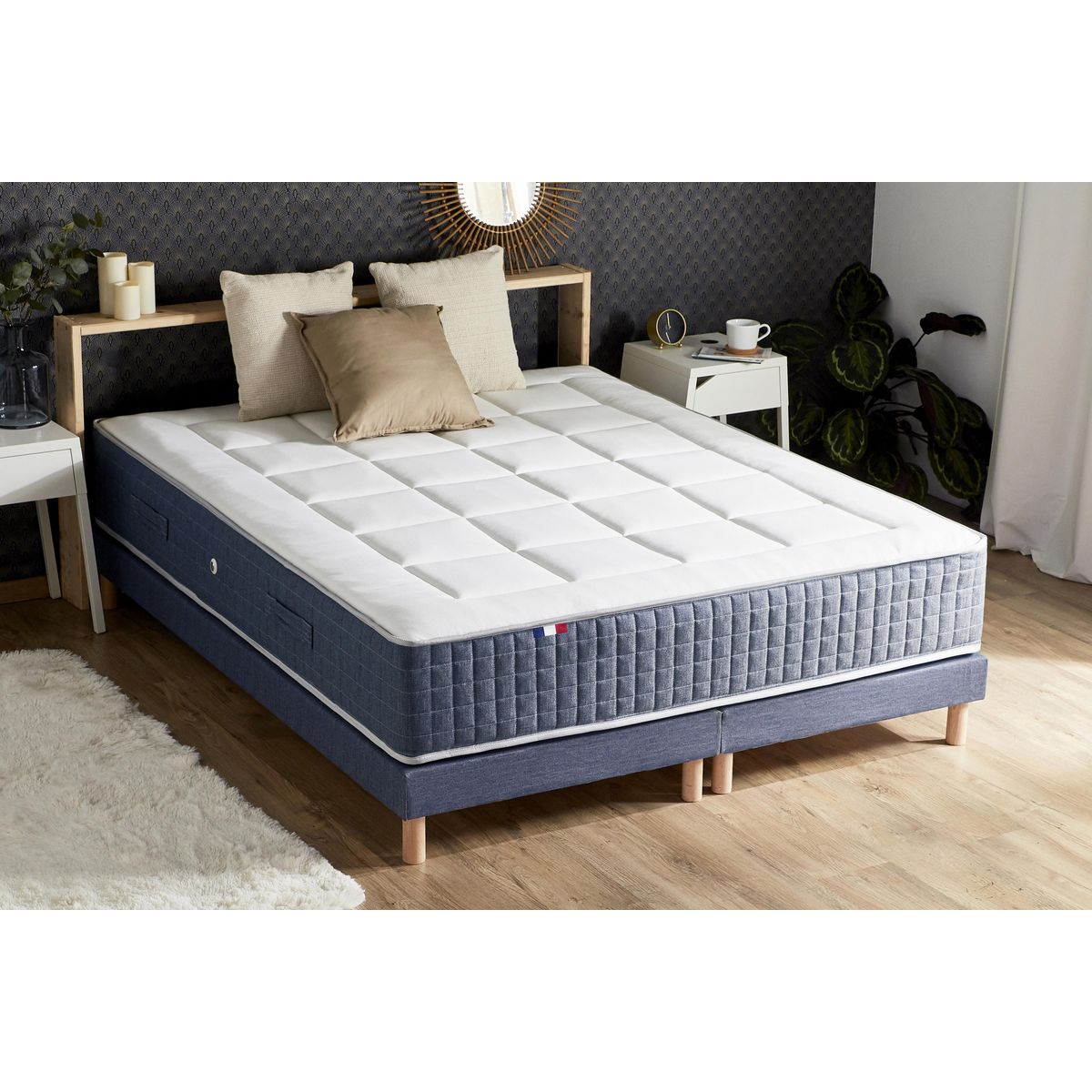 Matelas ressort ensachés 180x200 cm KING STYLE