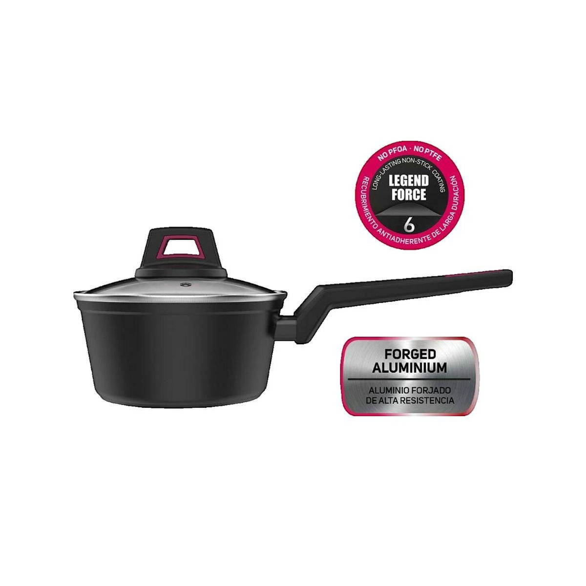 Taurus Casserole Taurus KCK4018 avec revêtement antiadhésif Legend Force