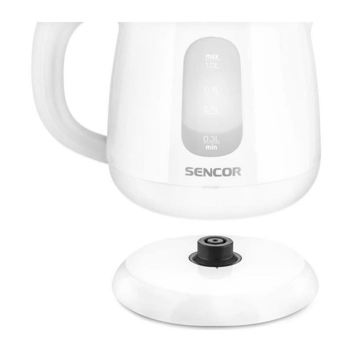 SENCO Bouilloire - SENCOR - SWK 1010WH - 1100 W - 1 L - Blanc