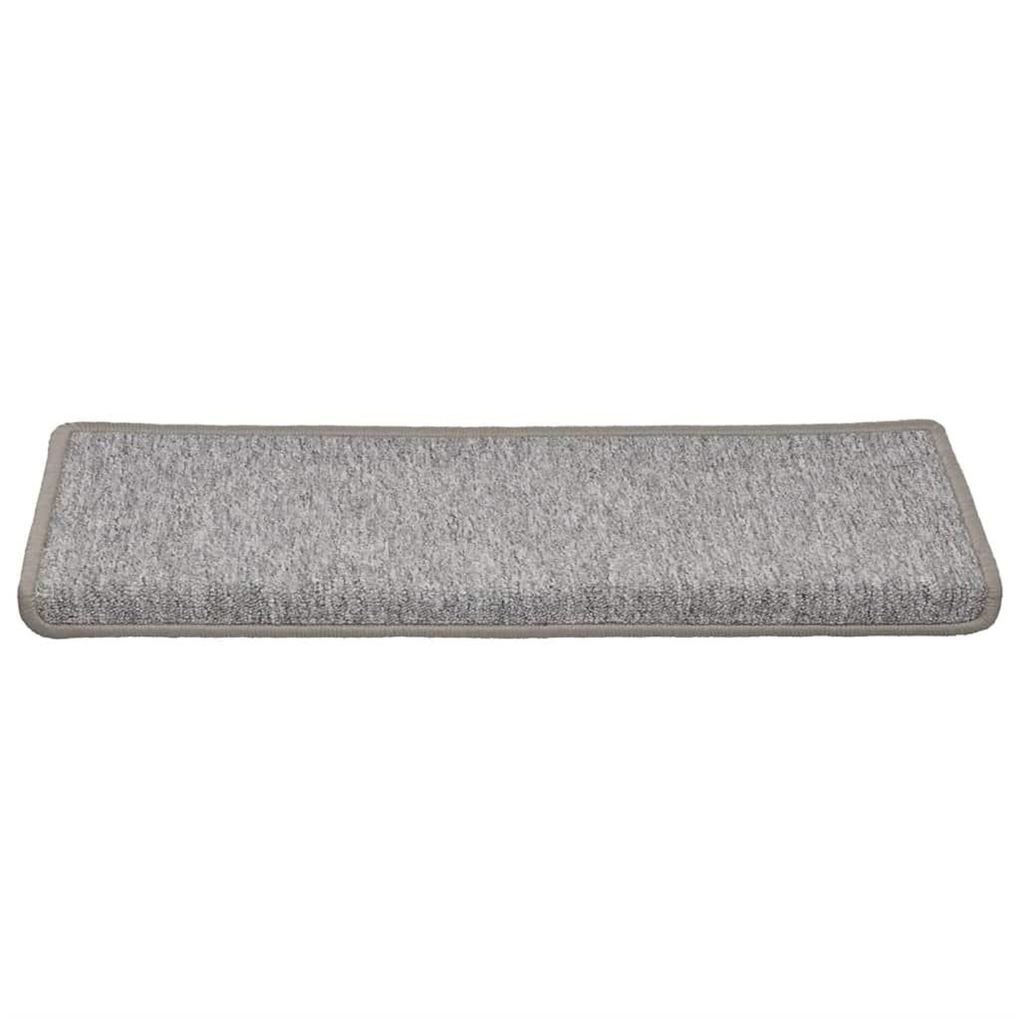 Voir la diapositive 3 : VIDAXL Tapis d'escalier 30 pcs 65x21x4 cm Gris clair
