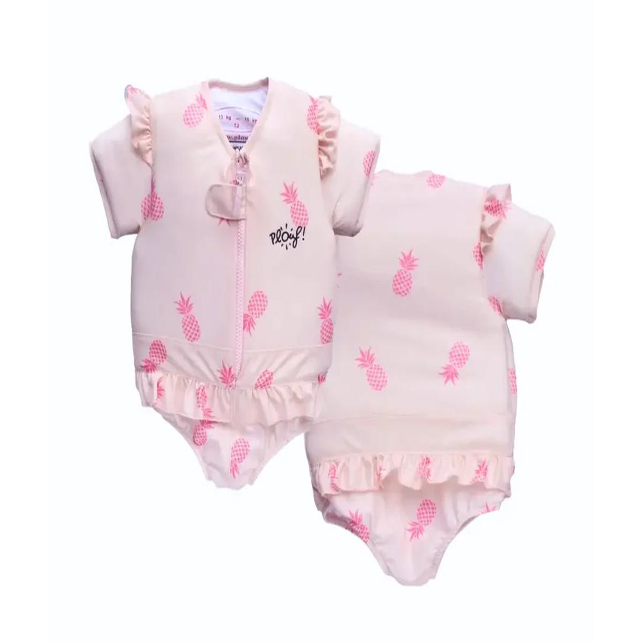 PLOUF Maillot de bain flottant fille Ananas girl Taille 2 - Plouf
