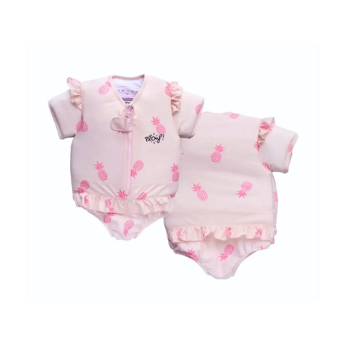 PLOUF Maillot de bain flottant fille Ananas girl Taille 2 - Plouf