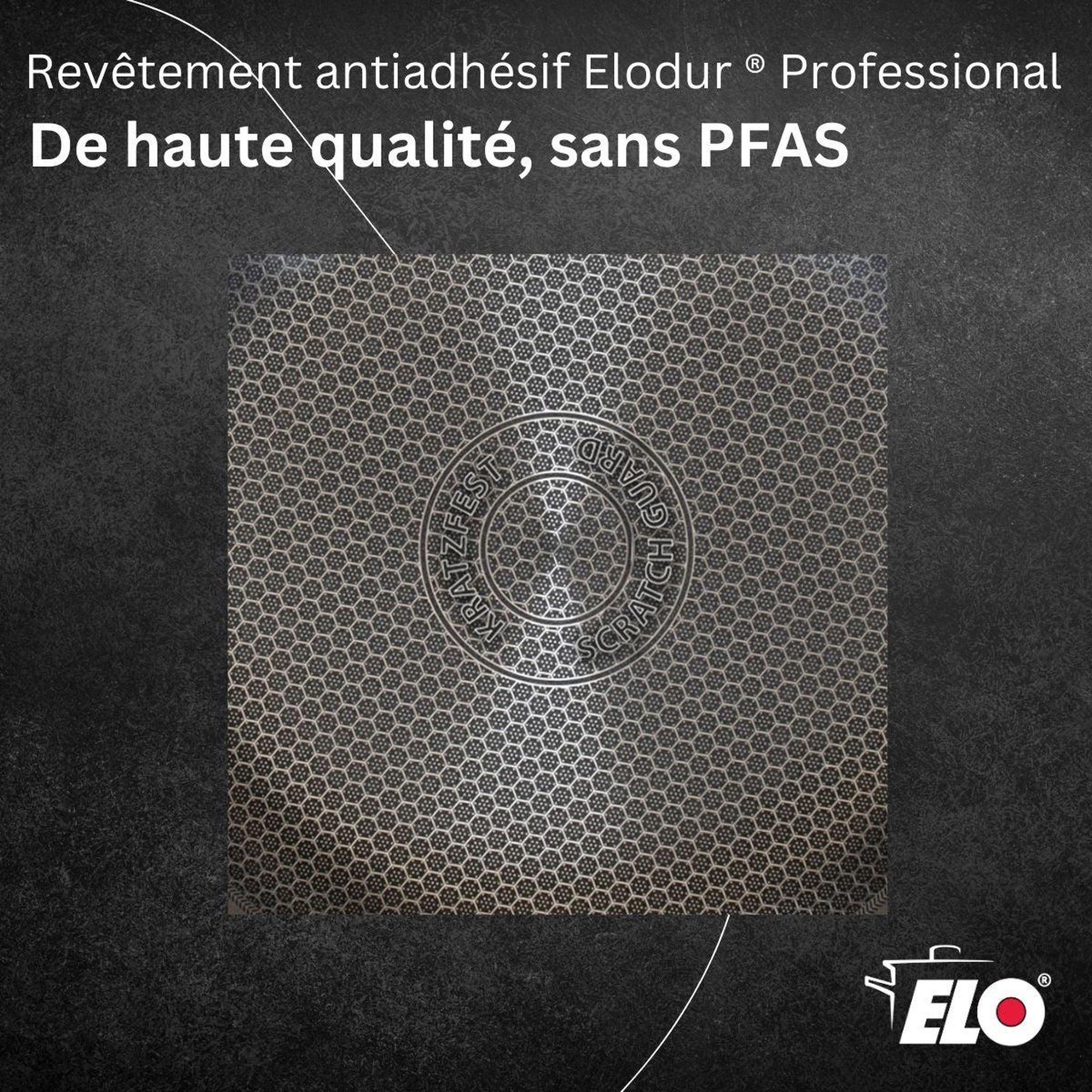 Voir la diapositive 5 : ELO Lot faitout 26cm & poêle 24cm elo relief evolution