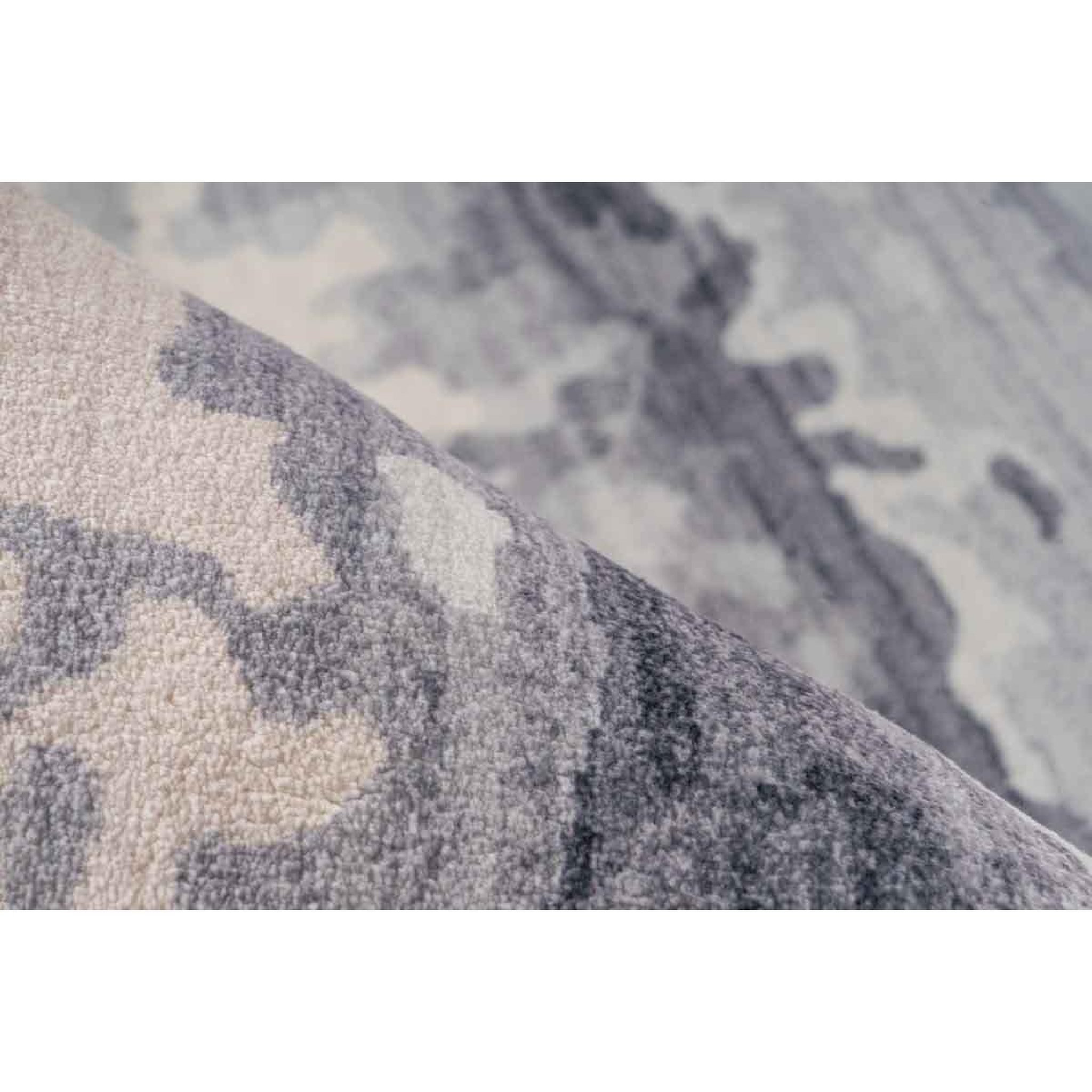 Voir la diapositive 3 : Paris Prix Tapis Tissé à Poils Courts Vintage  Ilian III  Gris