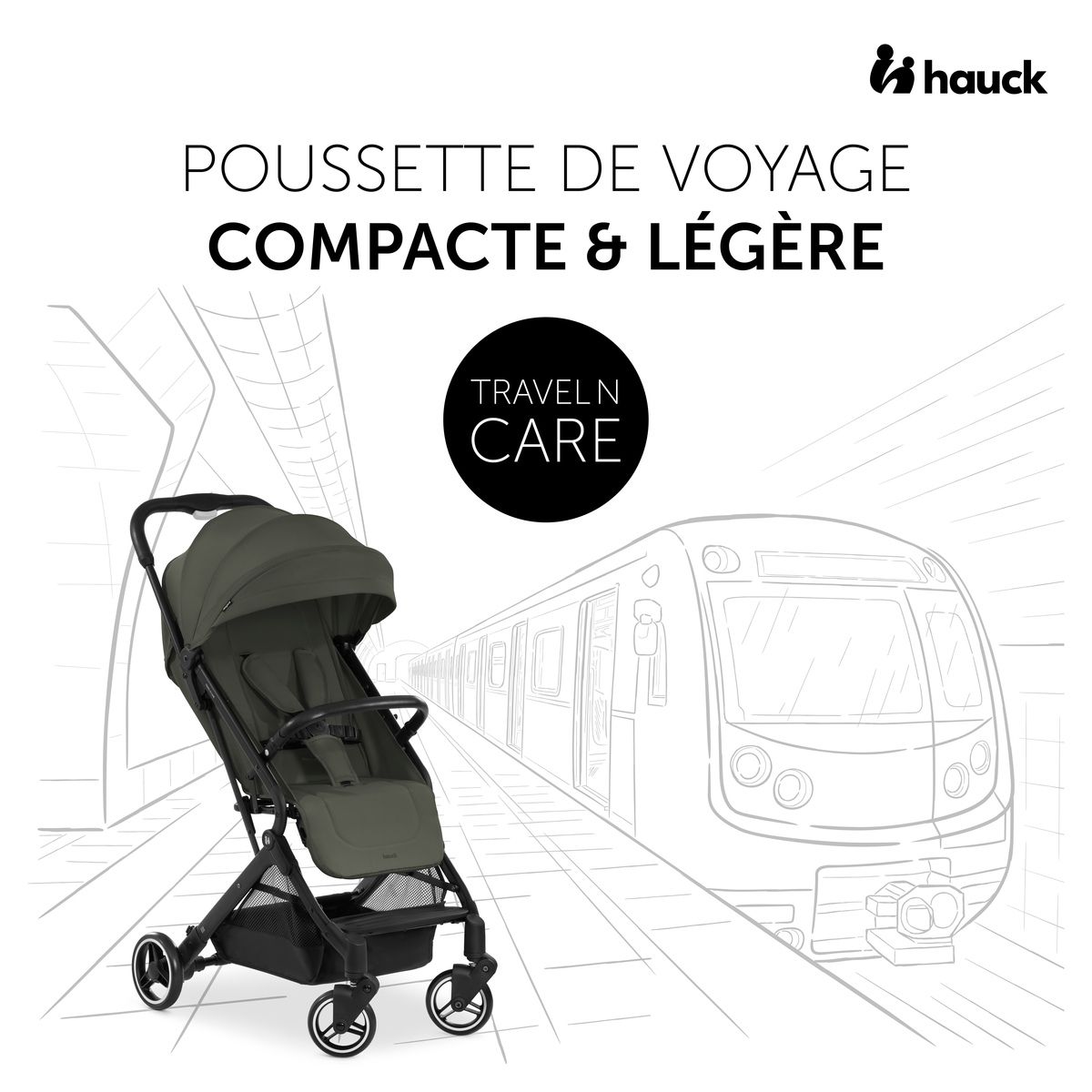 HAUCK Poussette de voyage Travel N Care