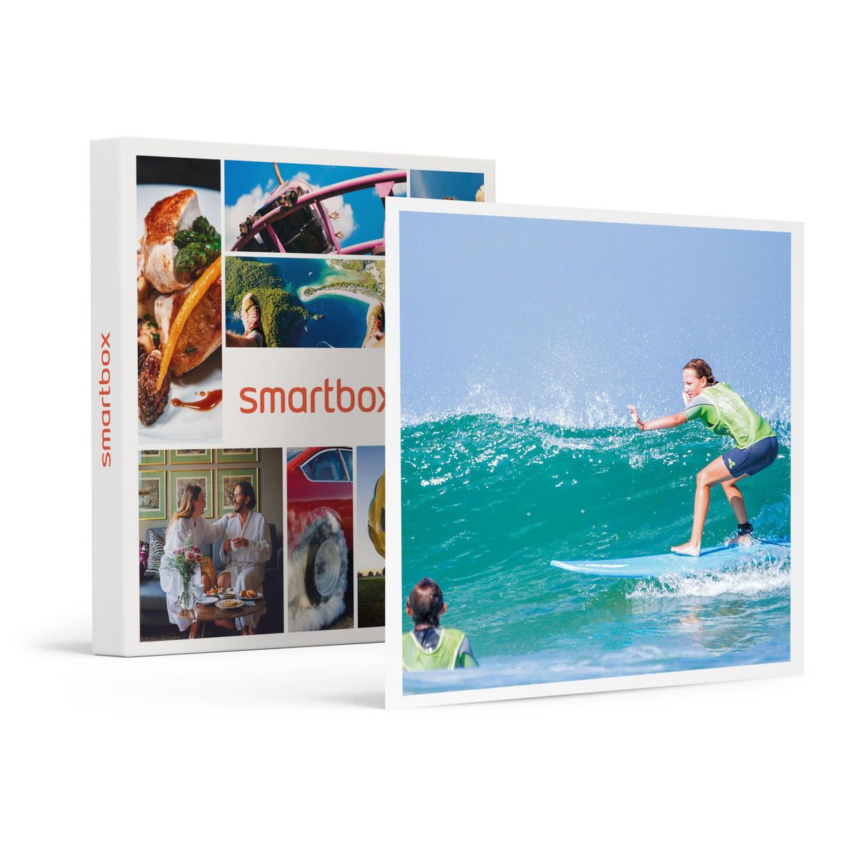 Smartbox 3 cours de surf d'1h30 à Seignosse - Coffret Cadeau Sport & Aventure