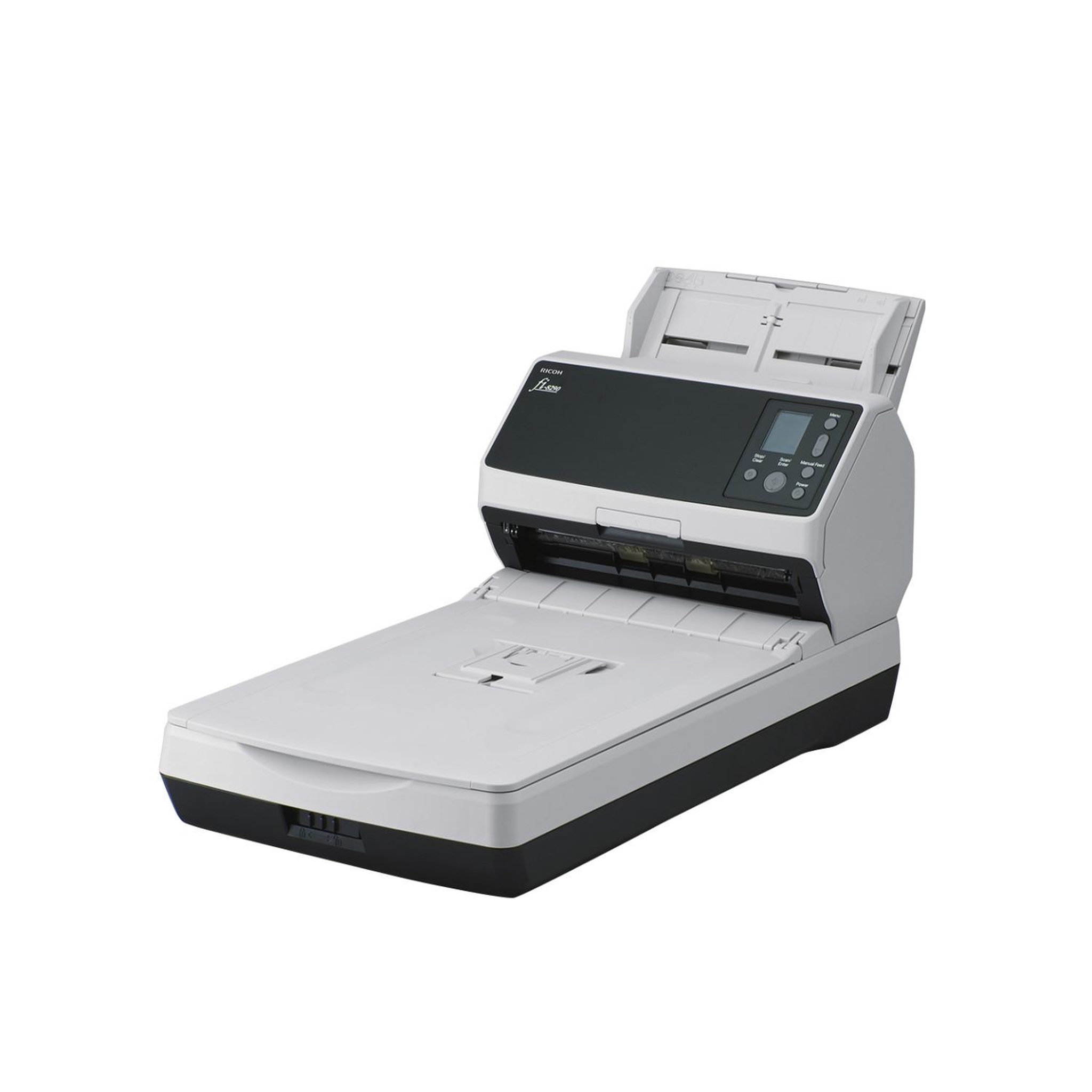 Voir la diapositive 3 : Ricoh Ricoh fi-8290 Numériseur chargeur automatique de documents (adf) + chargeur manuel 600 x 600 DPI A4 Noir, Gris