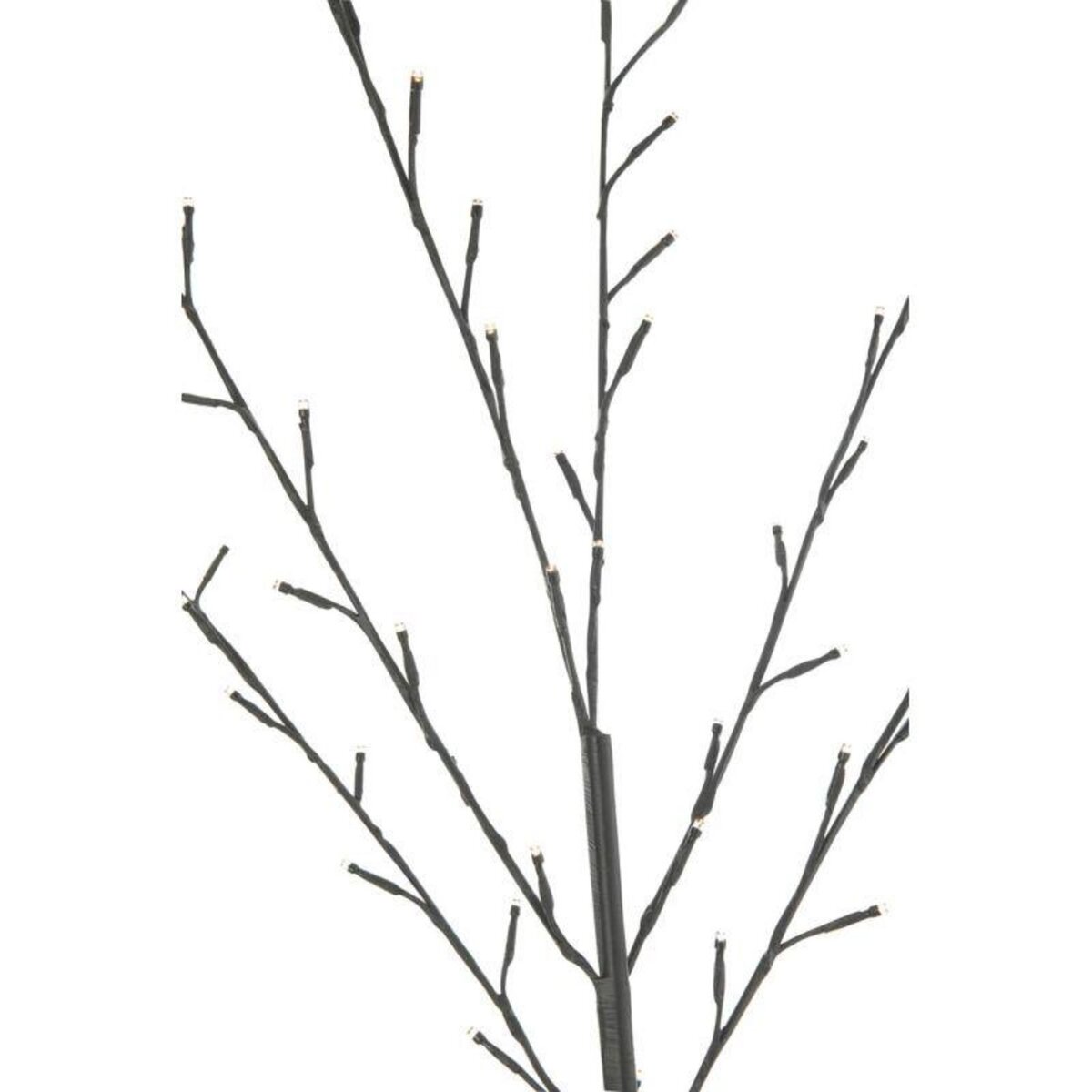 Paris Prix Sapin de Noël à LED  Dénudé  200cm Noir