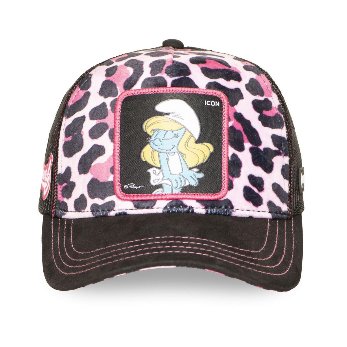 CAPSLAB Casquette trucker avec filet The Smurfs Icon