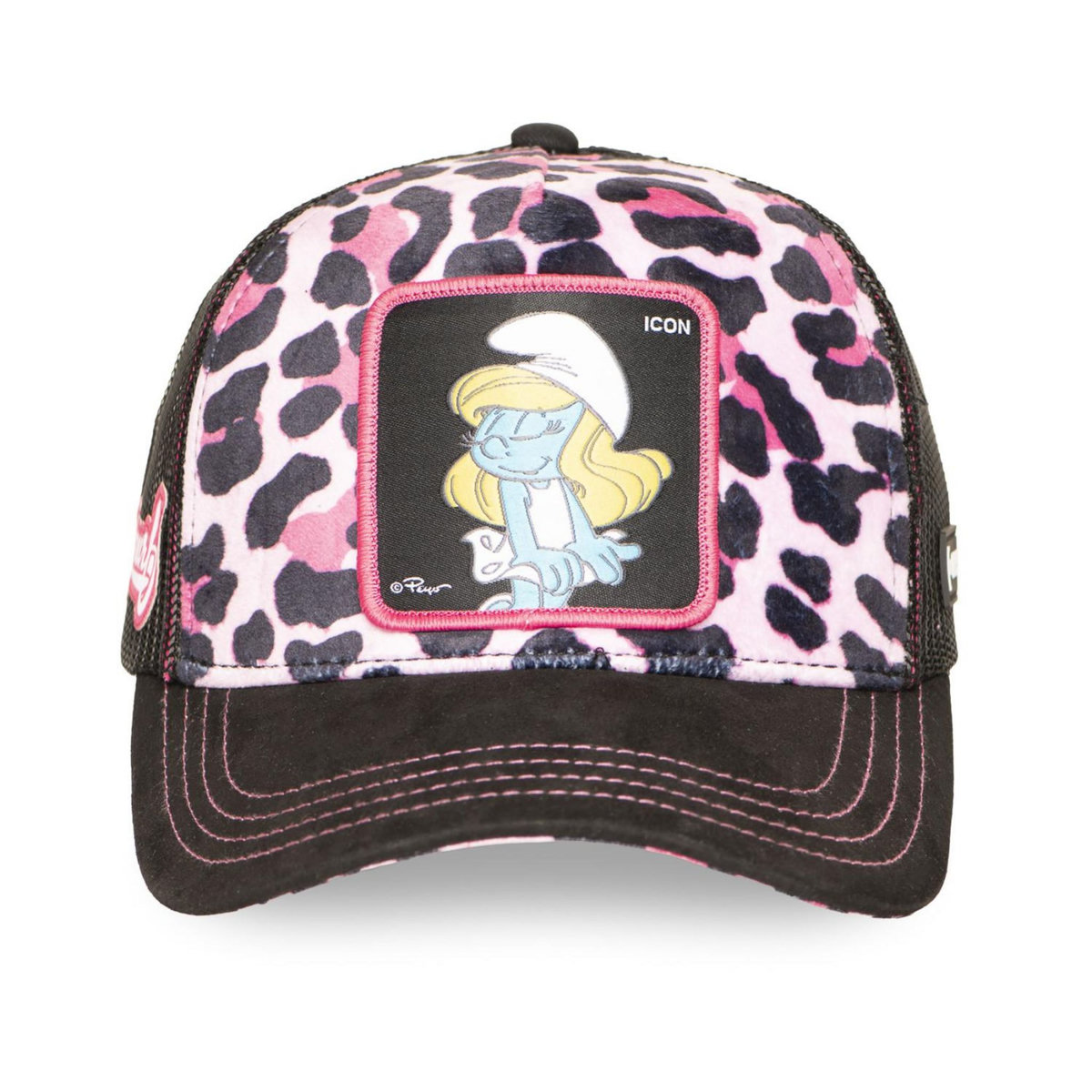 CAPSLAB Casquette trucker avec filet The Smurfs Icon