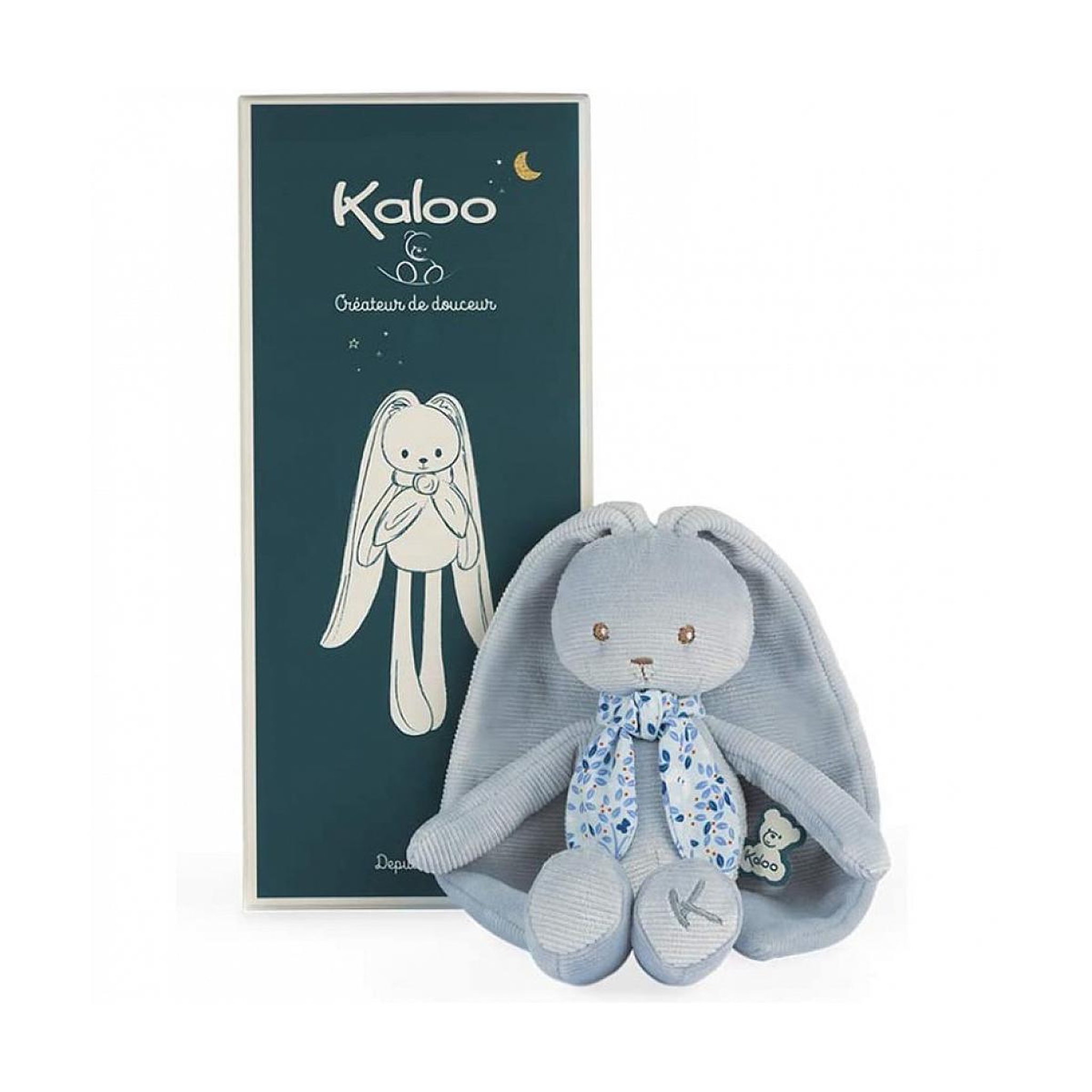 Voir la diapositive 2 : Kaloo Lapinoo Pantin Lapin Bleu Petit