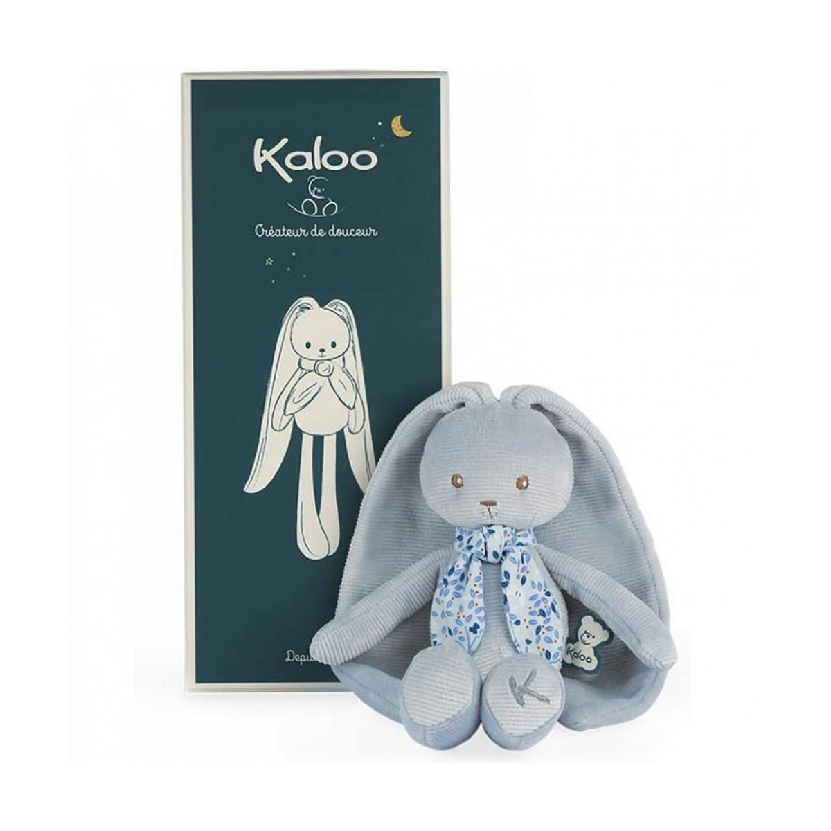 Kaloo Lapinoo Pantin Lapin Bleu Petit
