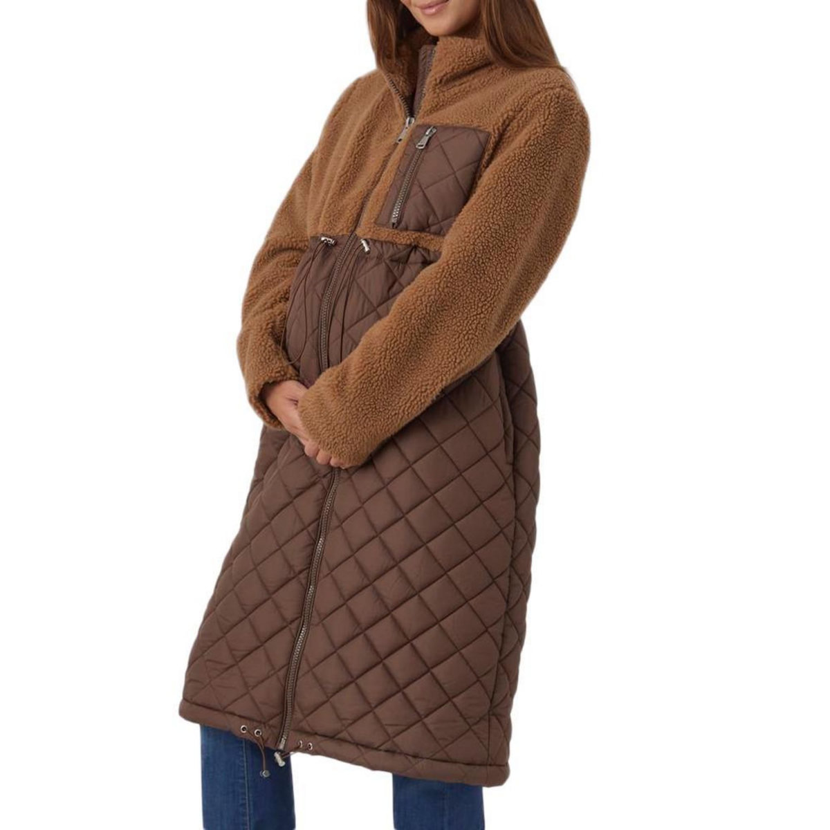 MAMALICIOUS Manteau  Femme Mamalicious Theodora