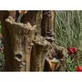 Ubbink Fontaine de jardin Tiros vieux troncs d'arbre avec cascades et éclairage LED - Ubbink