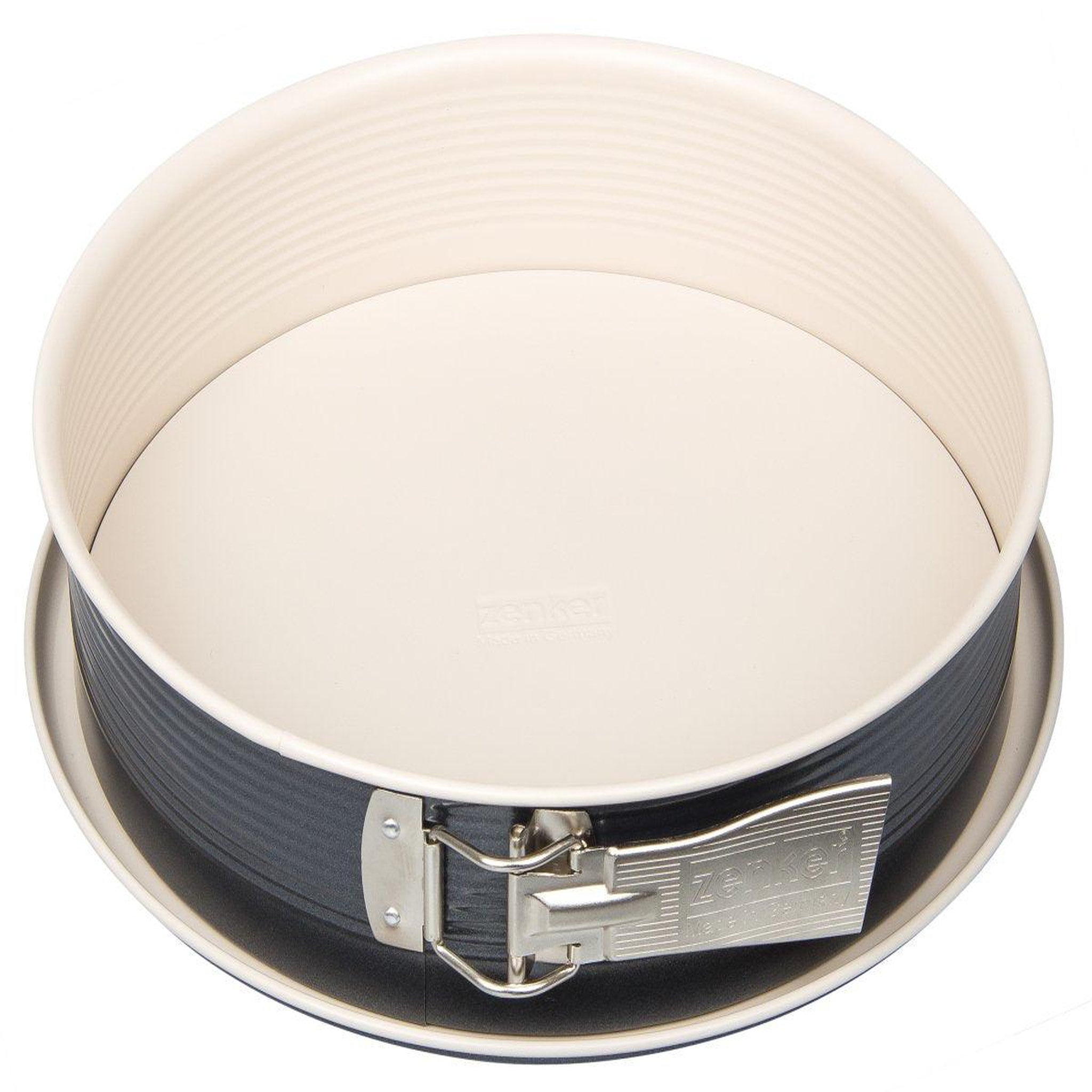 ZENKER Moule à manqué à charnière zenker crème noir 27 cm