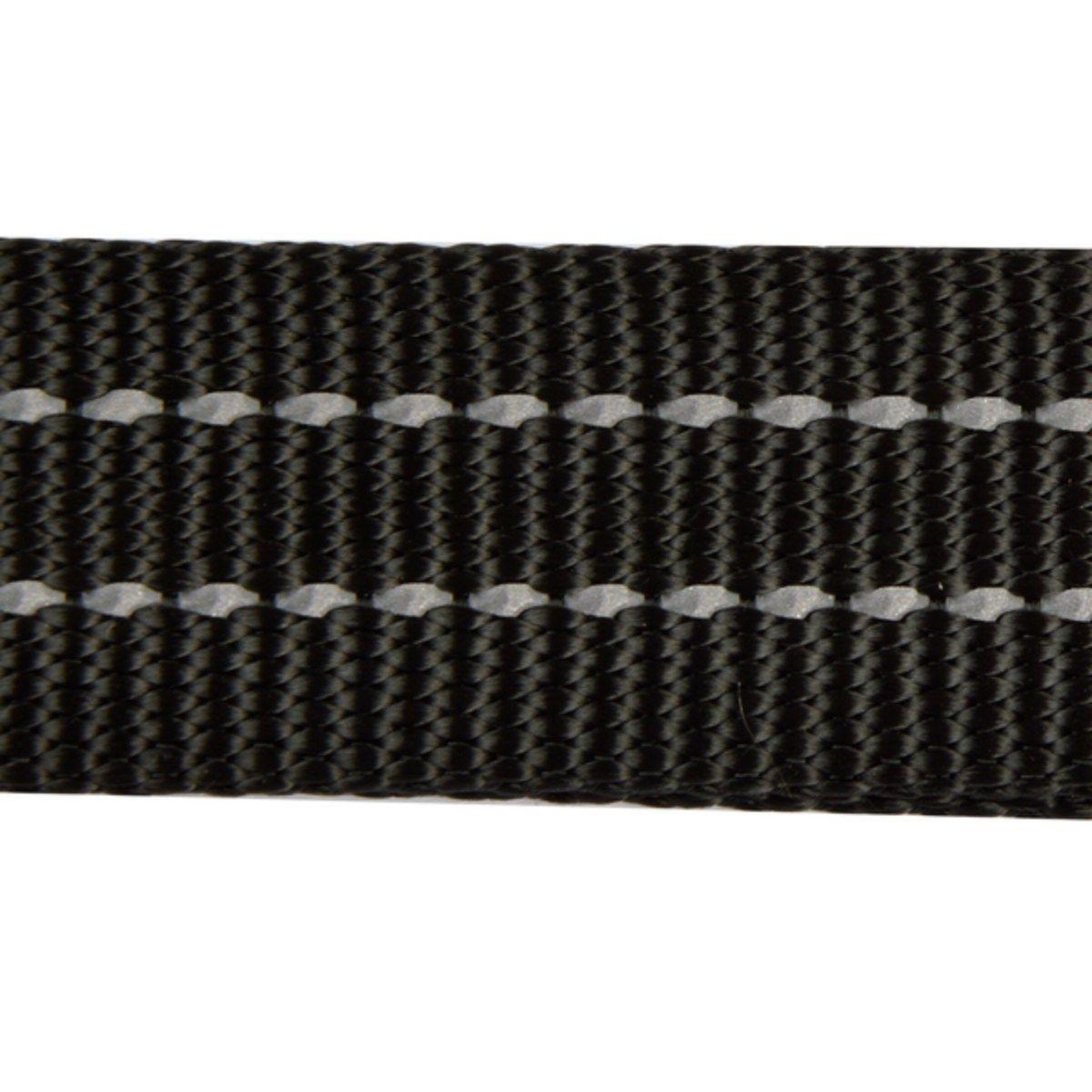 Voir la diapositive 3 : HOMEA Collier Réglable  Coutures Réfléchissantes  65cm Noir