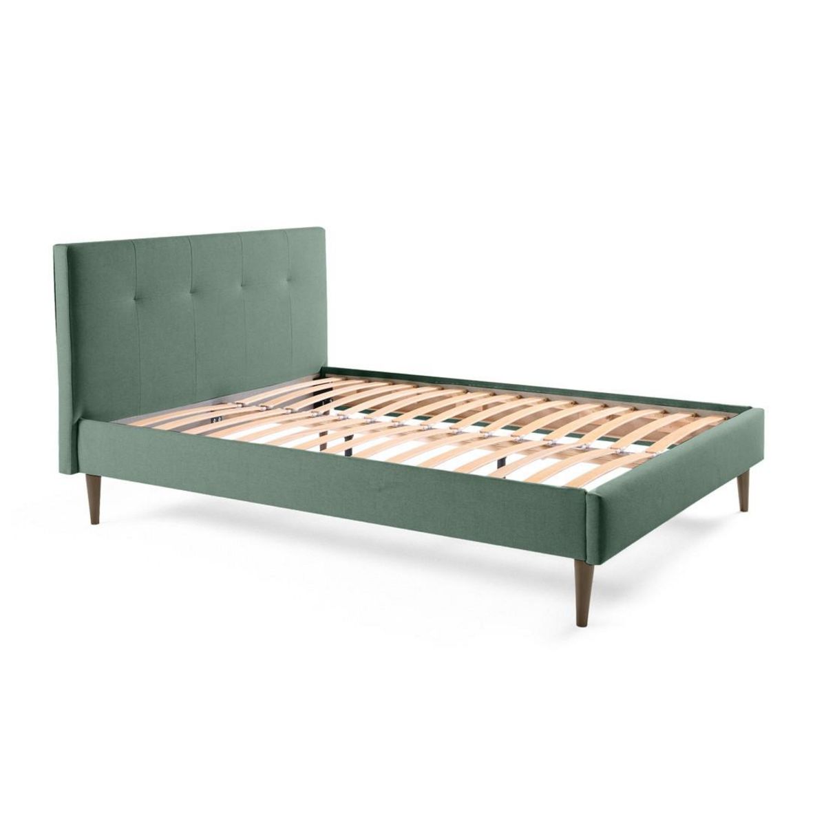 BEST MOBILIER Monet - lit - 140x190 - sommier inclus - en tissu