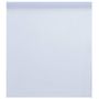 Voir la diapositive 1 : VIDAXL Film de fenetre statique depoli blanc transparent 90x500 cm PVC
