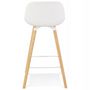 Voir la diapositive 5 : Paris Prix Tabouret de Bar Design  Grano  89cm Blanc